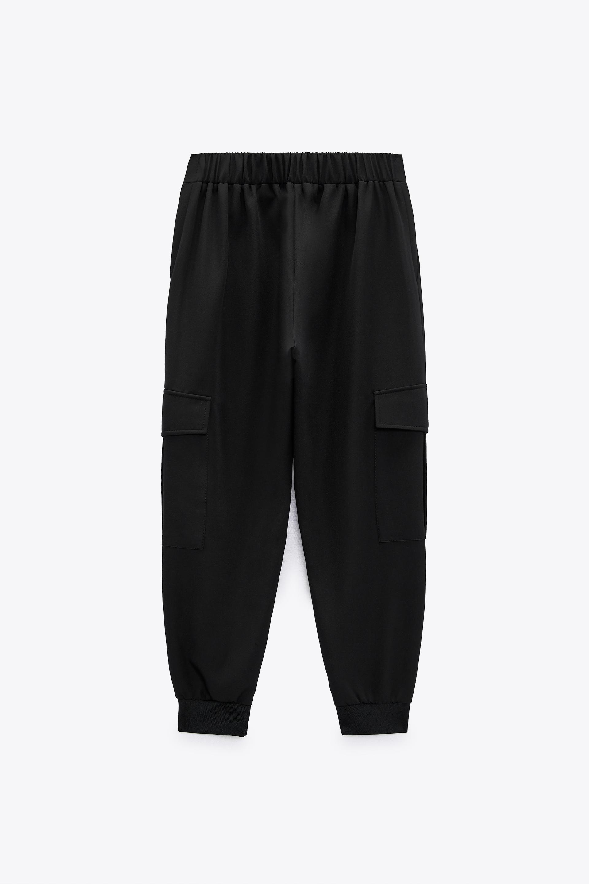 zara cuffed pants