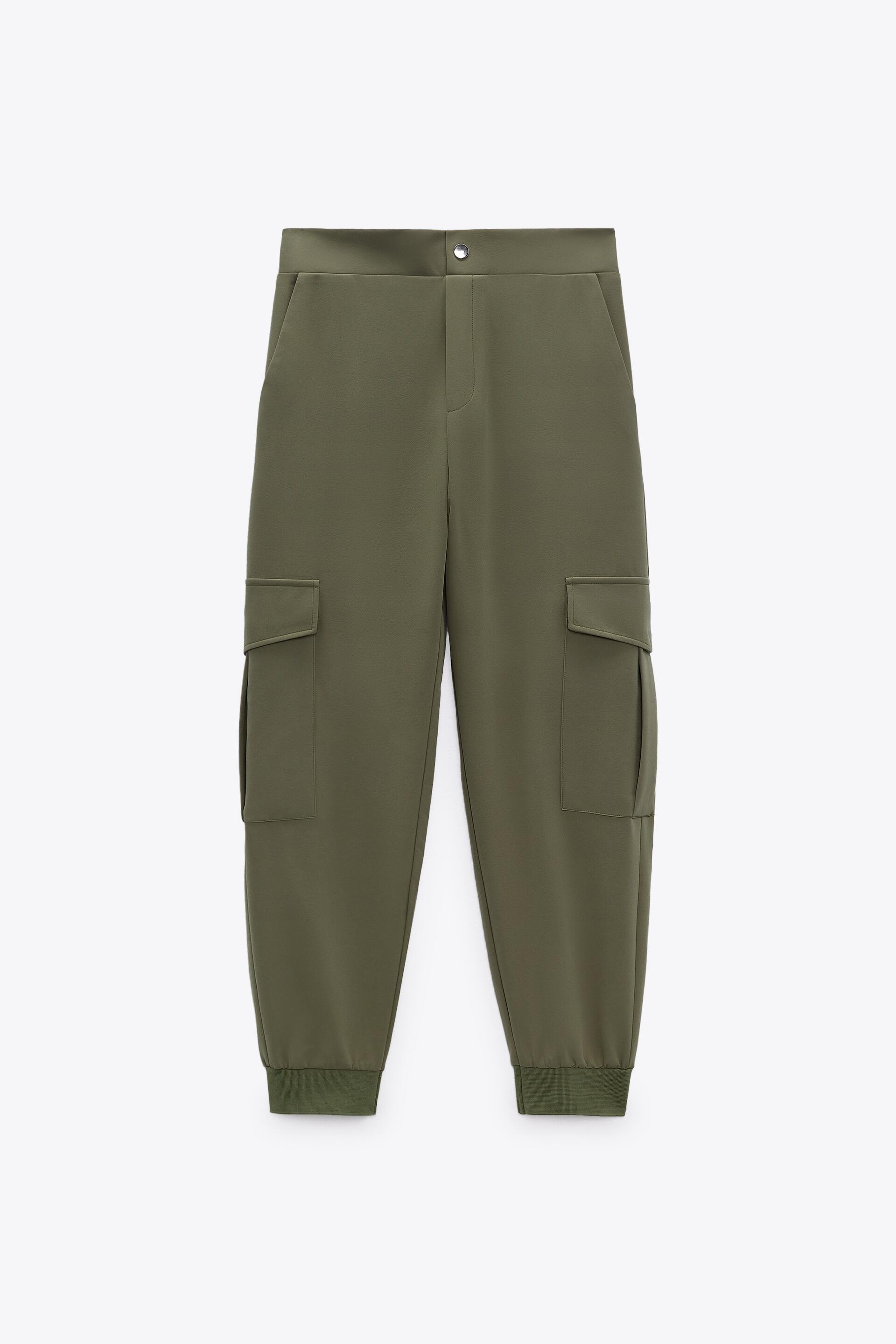 zara cuffed pants