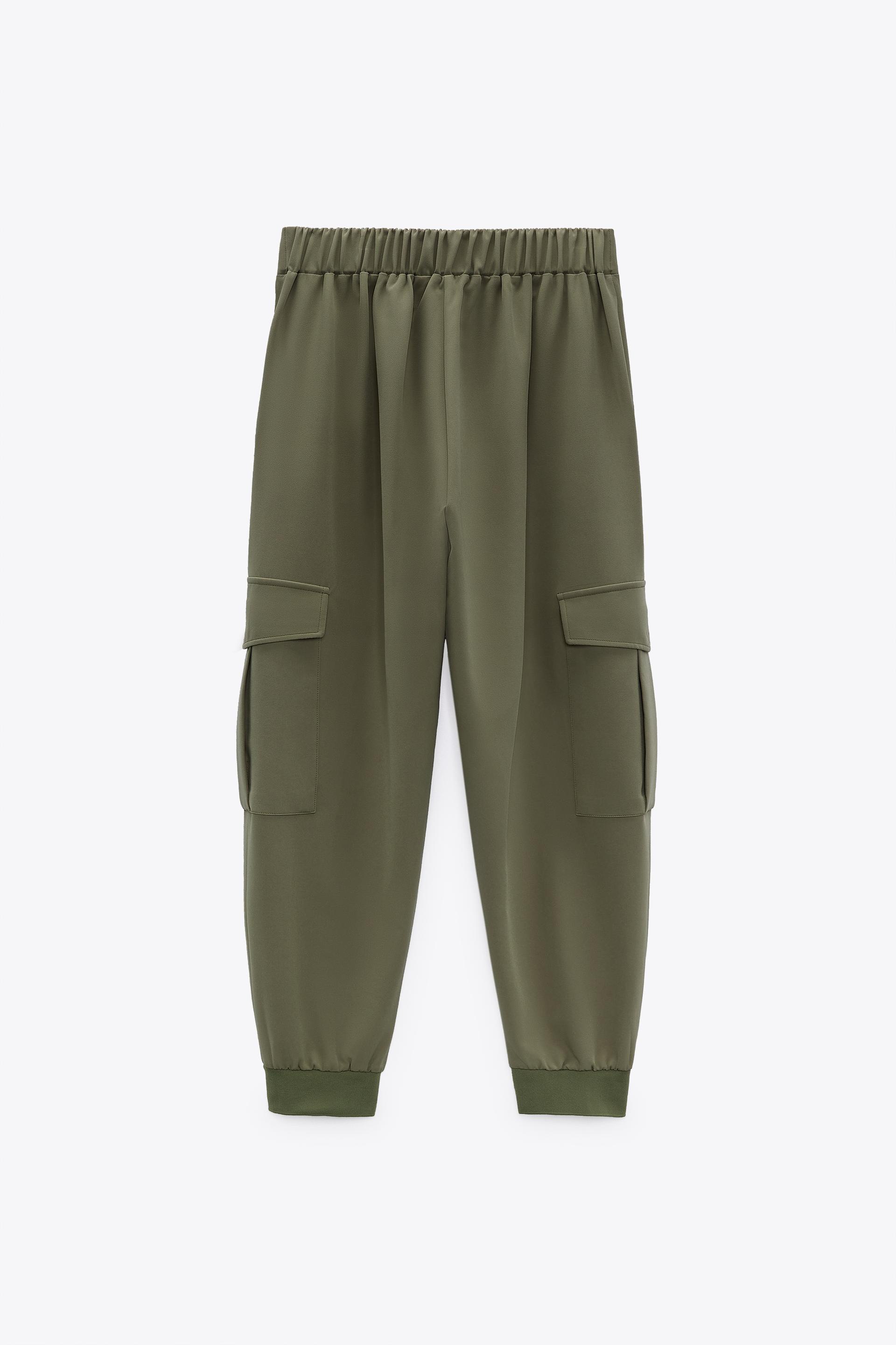 zara cuffed pants