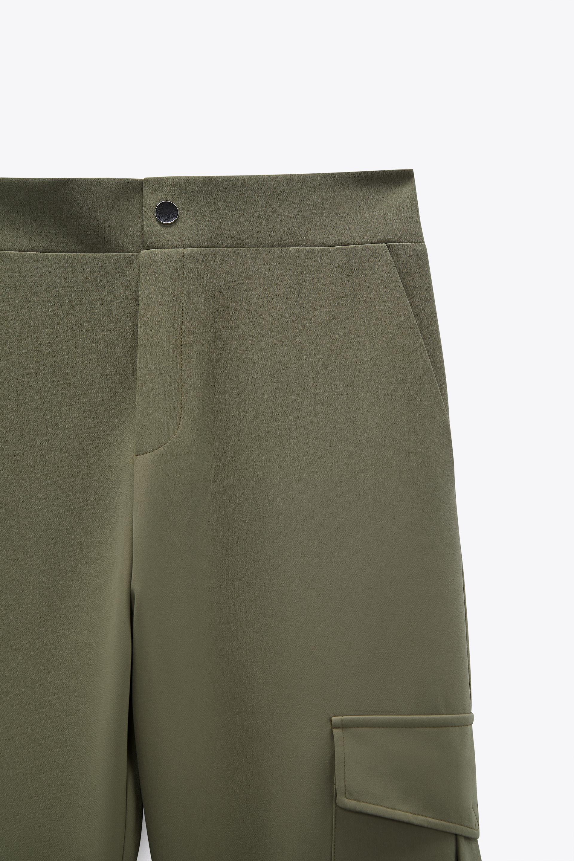 zara cuffed pants
