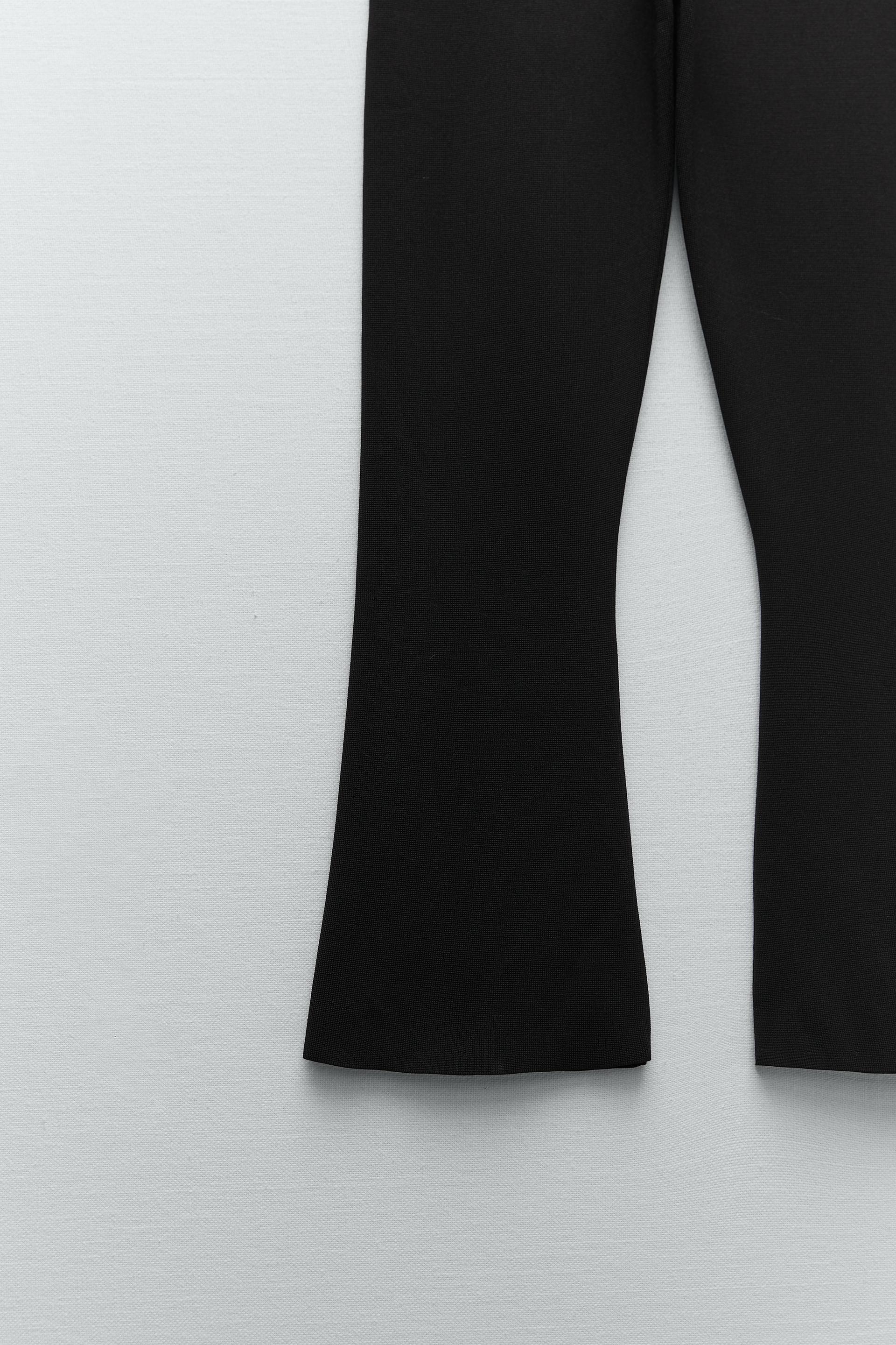 Zara MINI FLARED KNIT PANTS 128874039800