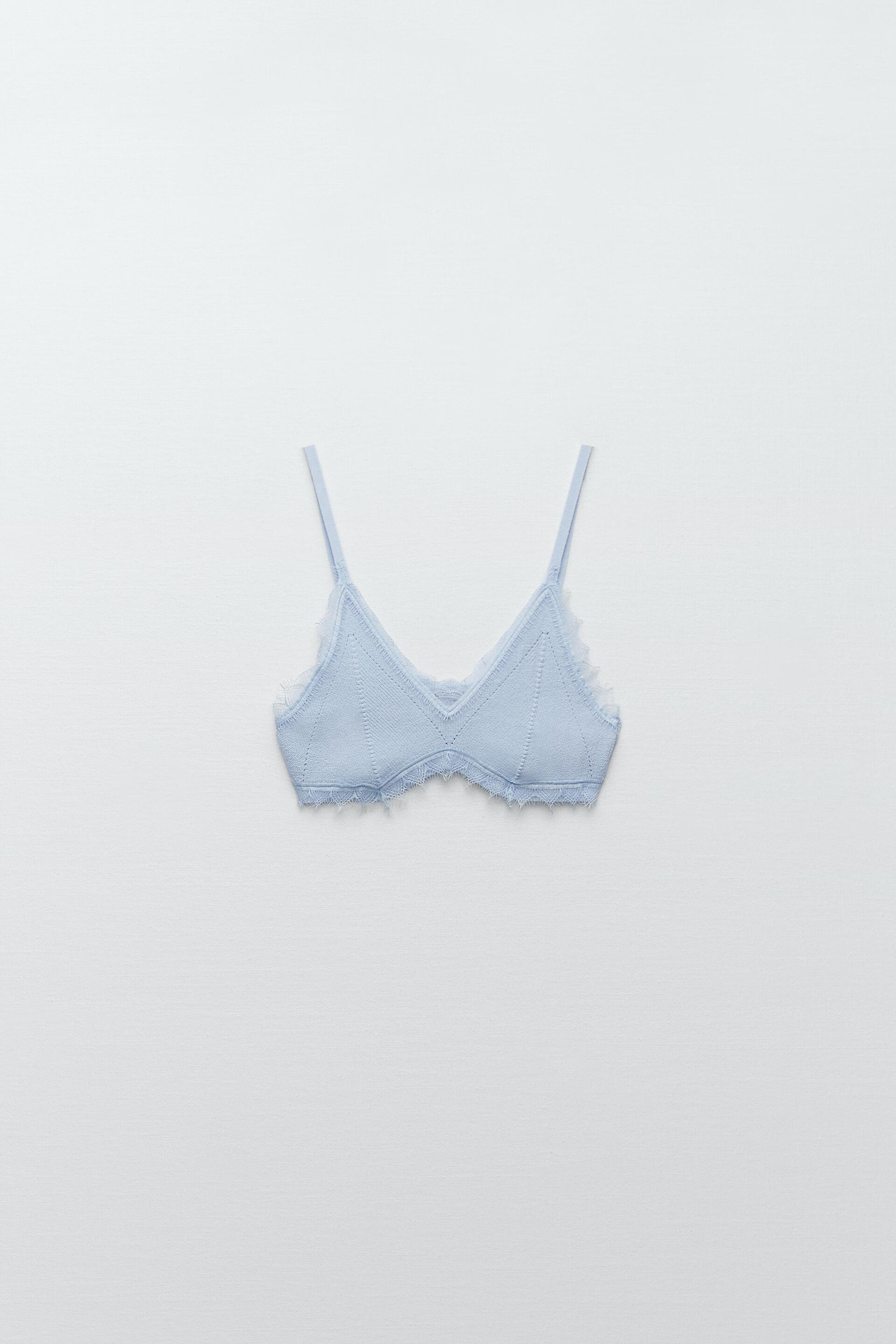 Zara COMBINATION KNIT TOP 118821788406