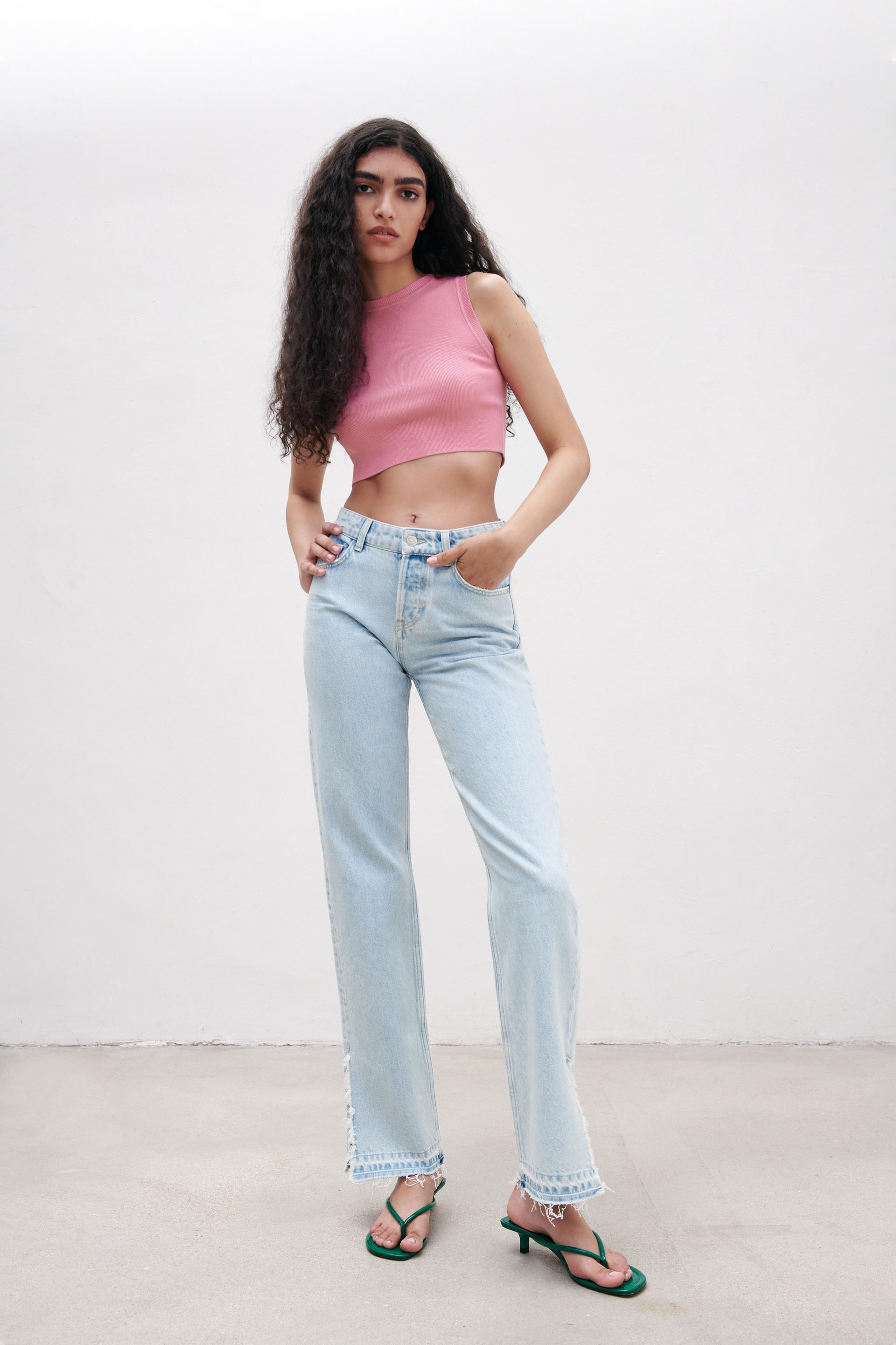 révélation Hésiter Insister jean fente zara Médiéval Travaux ménagers Rythmique jean fente zara