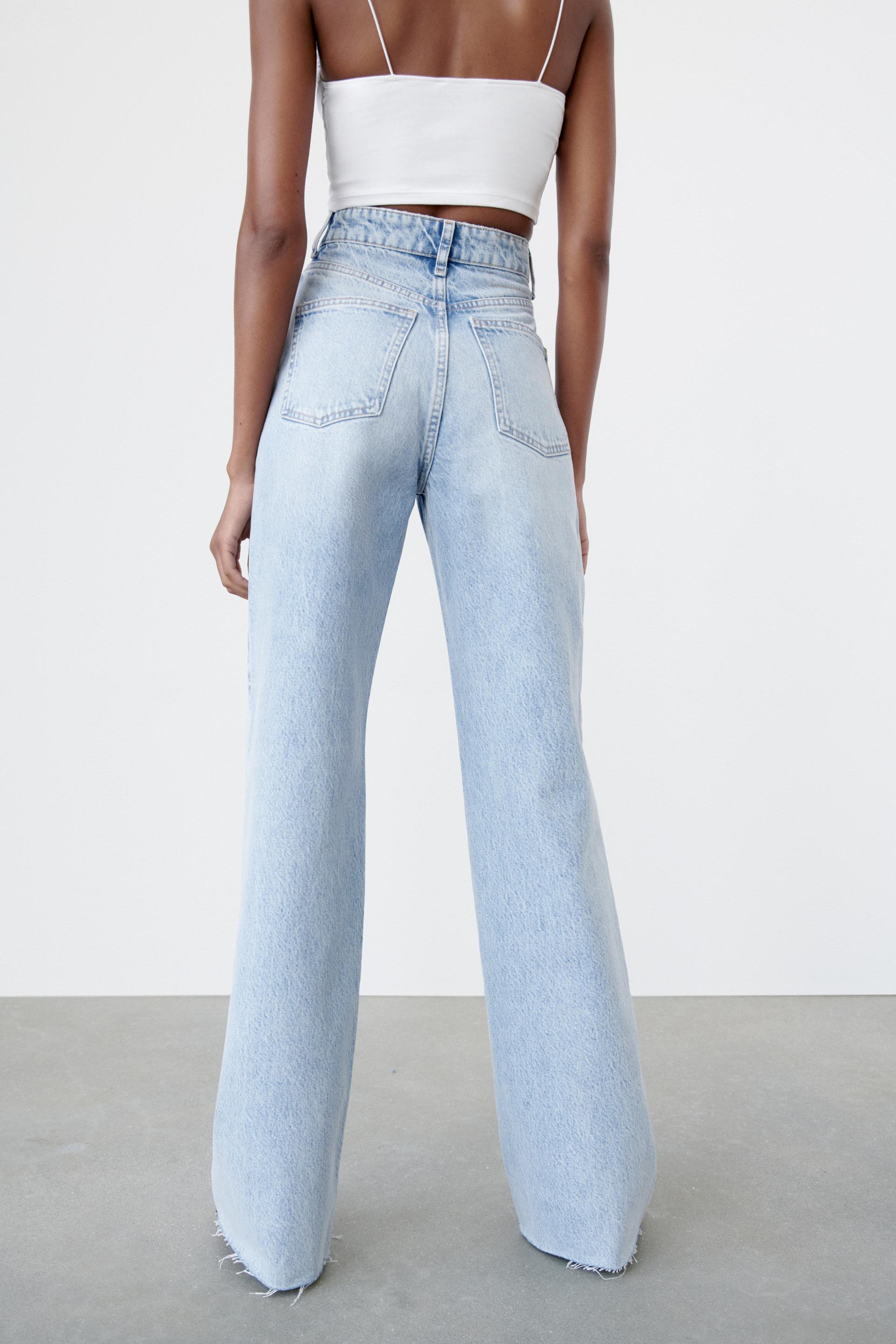 Descobrir 46+ imagem calça wide leg jeans zara br.thptnganamst.edu.vn