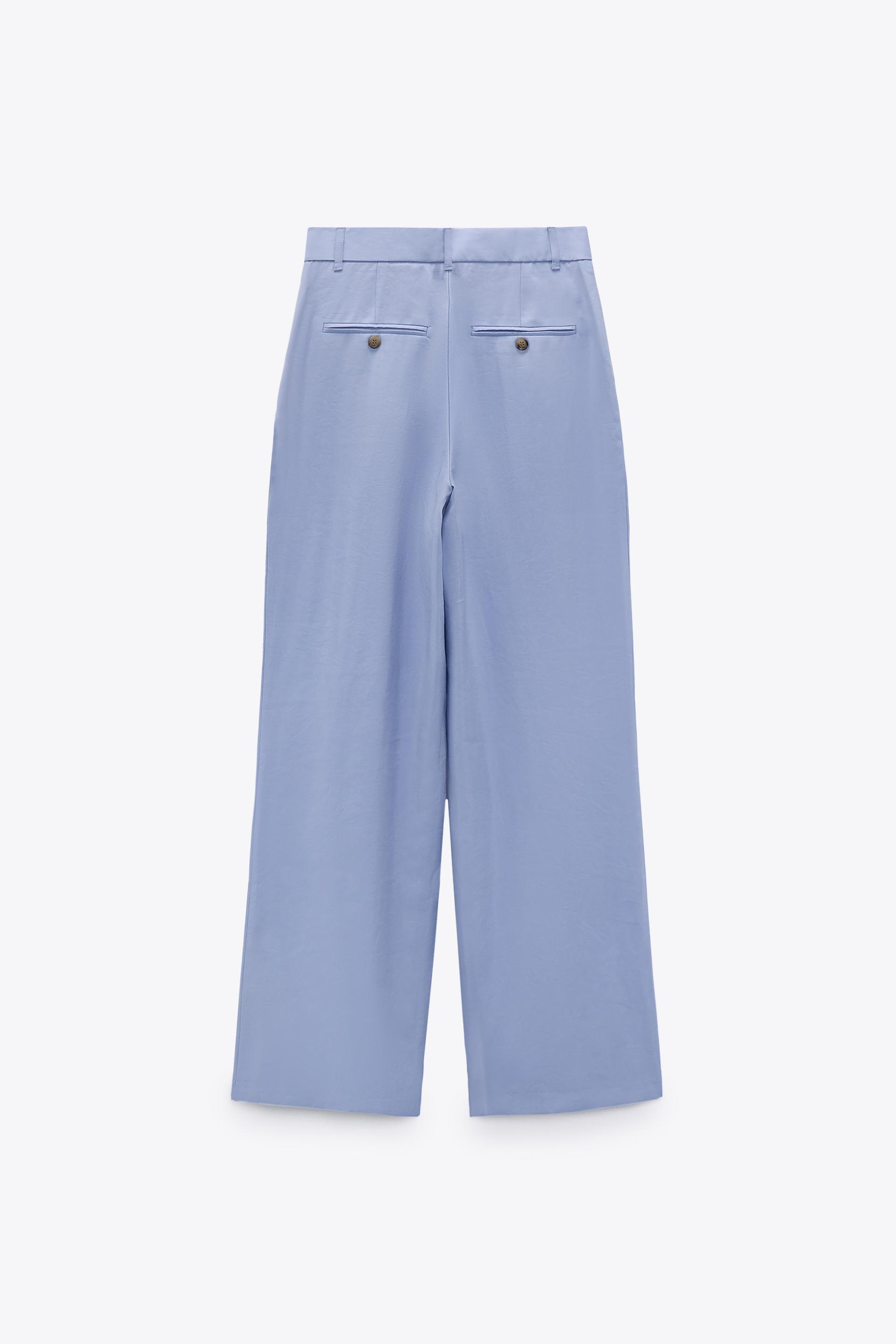 FULL LENGTH PANTS Zara Green Pants seeds.yonsei.ac.kr