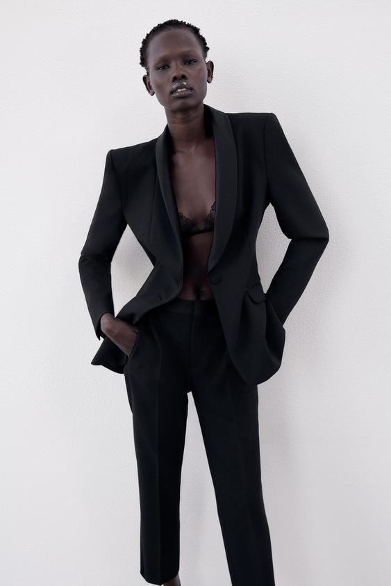zara cigarette pants