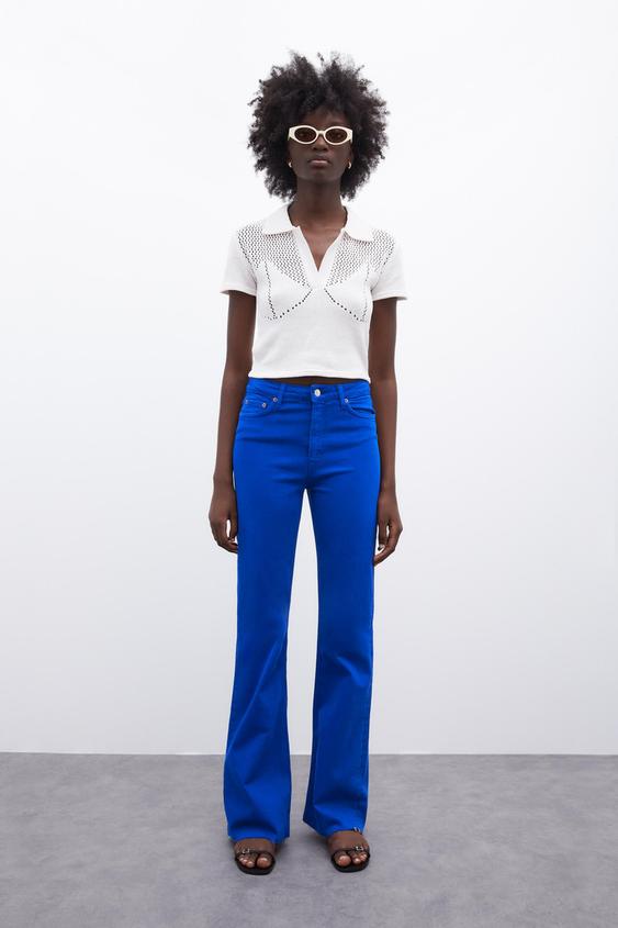 zara the skinny flare