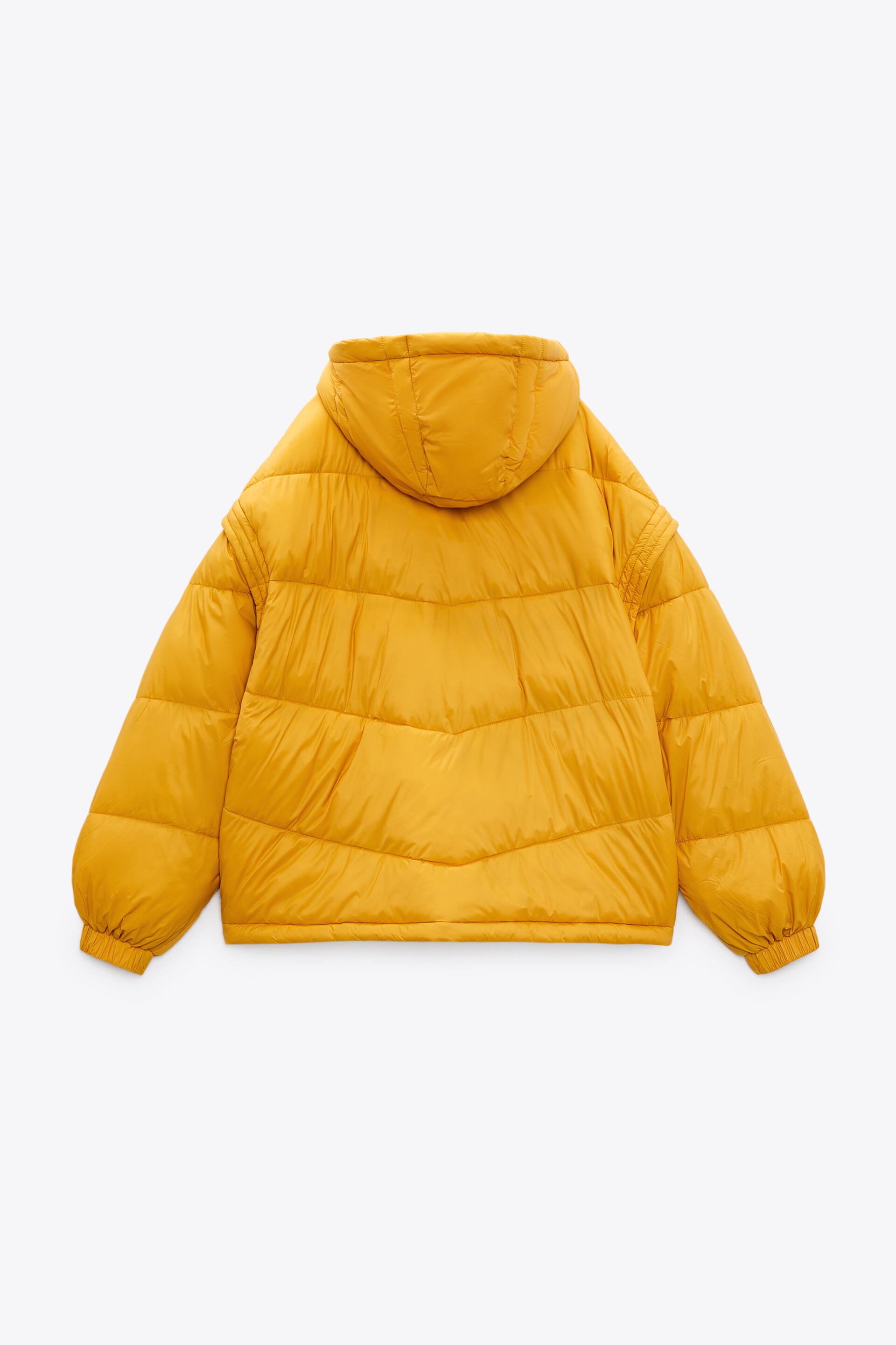 Zara - WATER-REPELLENT PUFFER JACKET WITH DETACHABLE SLEEVES