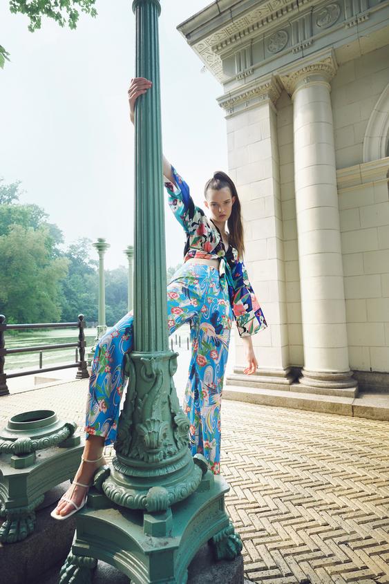 flared pants zara