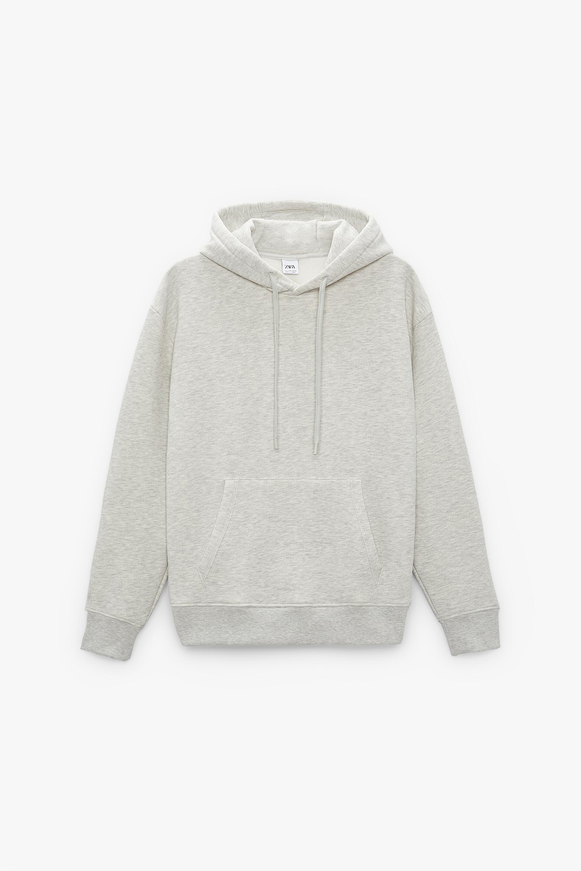 Sweat Zara Femme Bleu - Taille S - Occasion Très Bon État - Manches Longues En Coton/Polyester