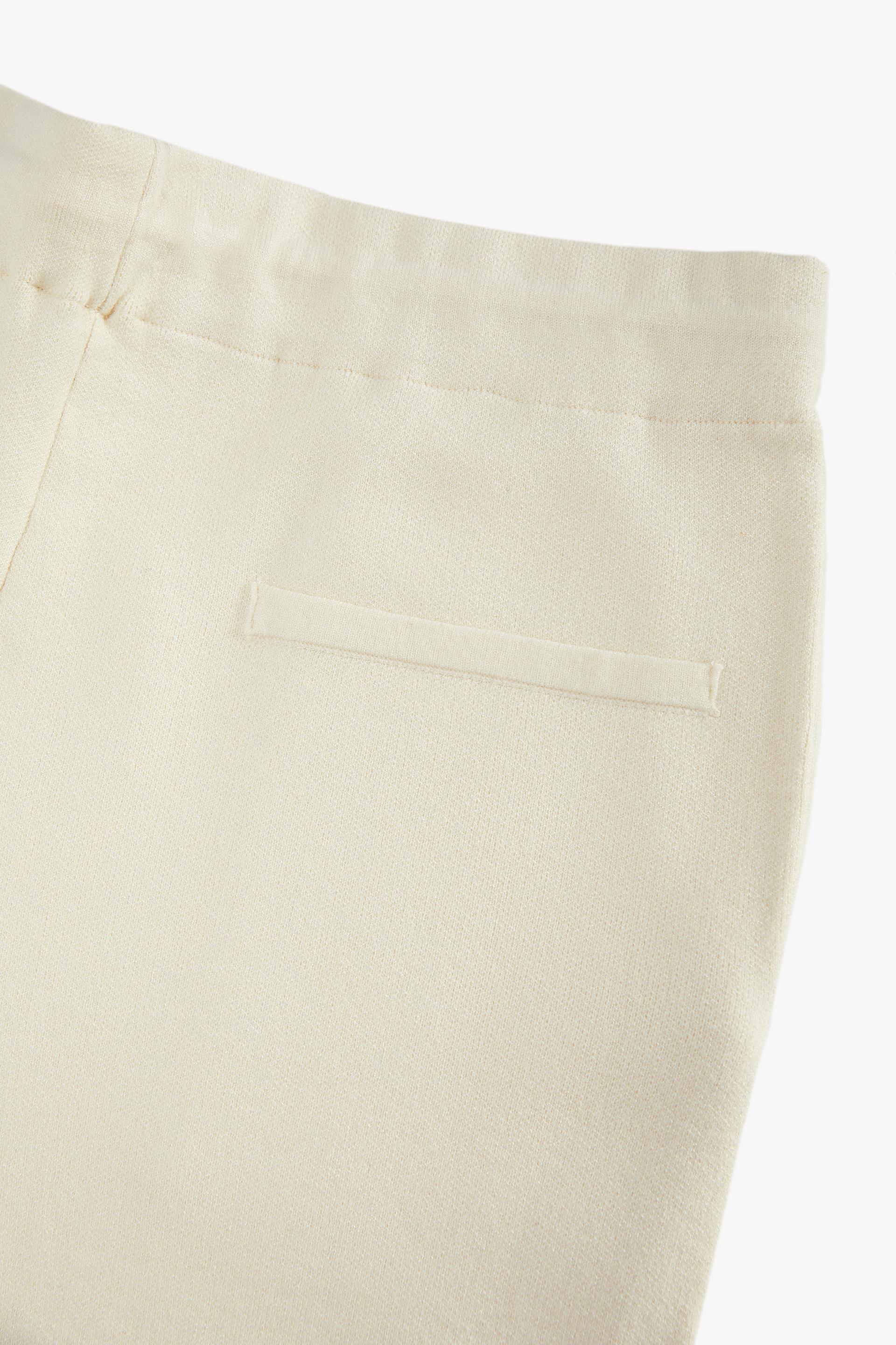 zara knit jogger