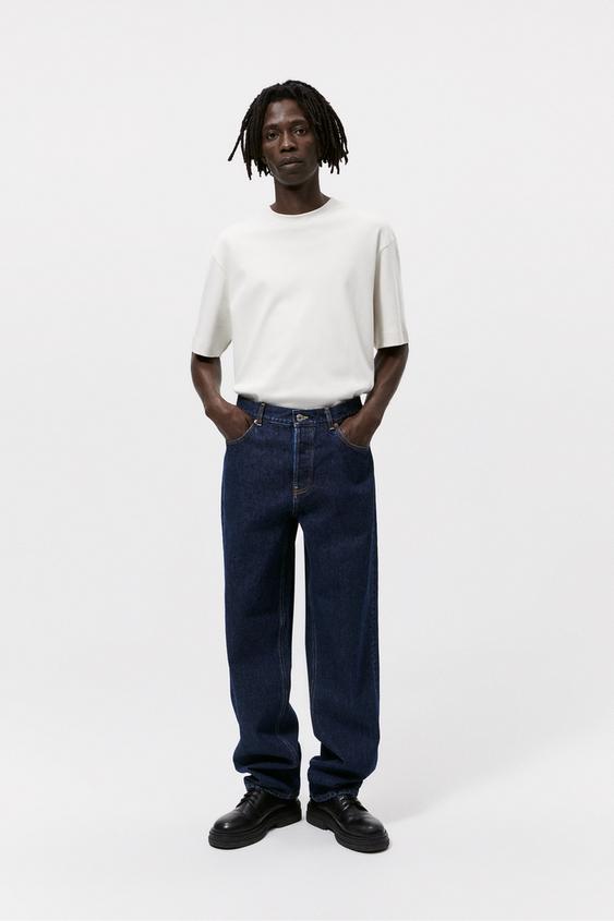 zara relaxed fit jeans