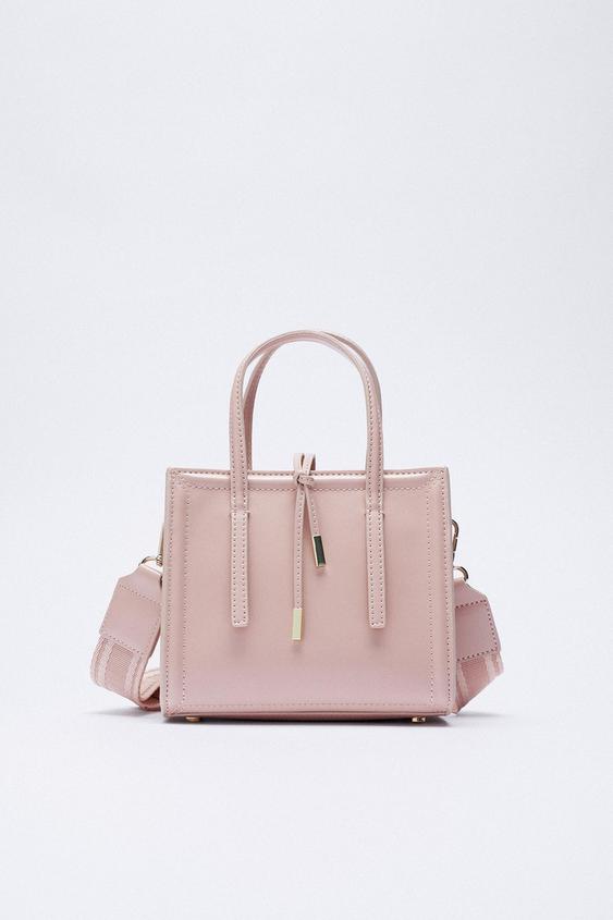 white mini city bag
