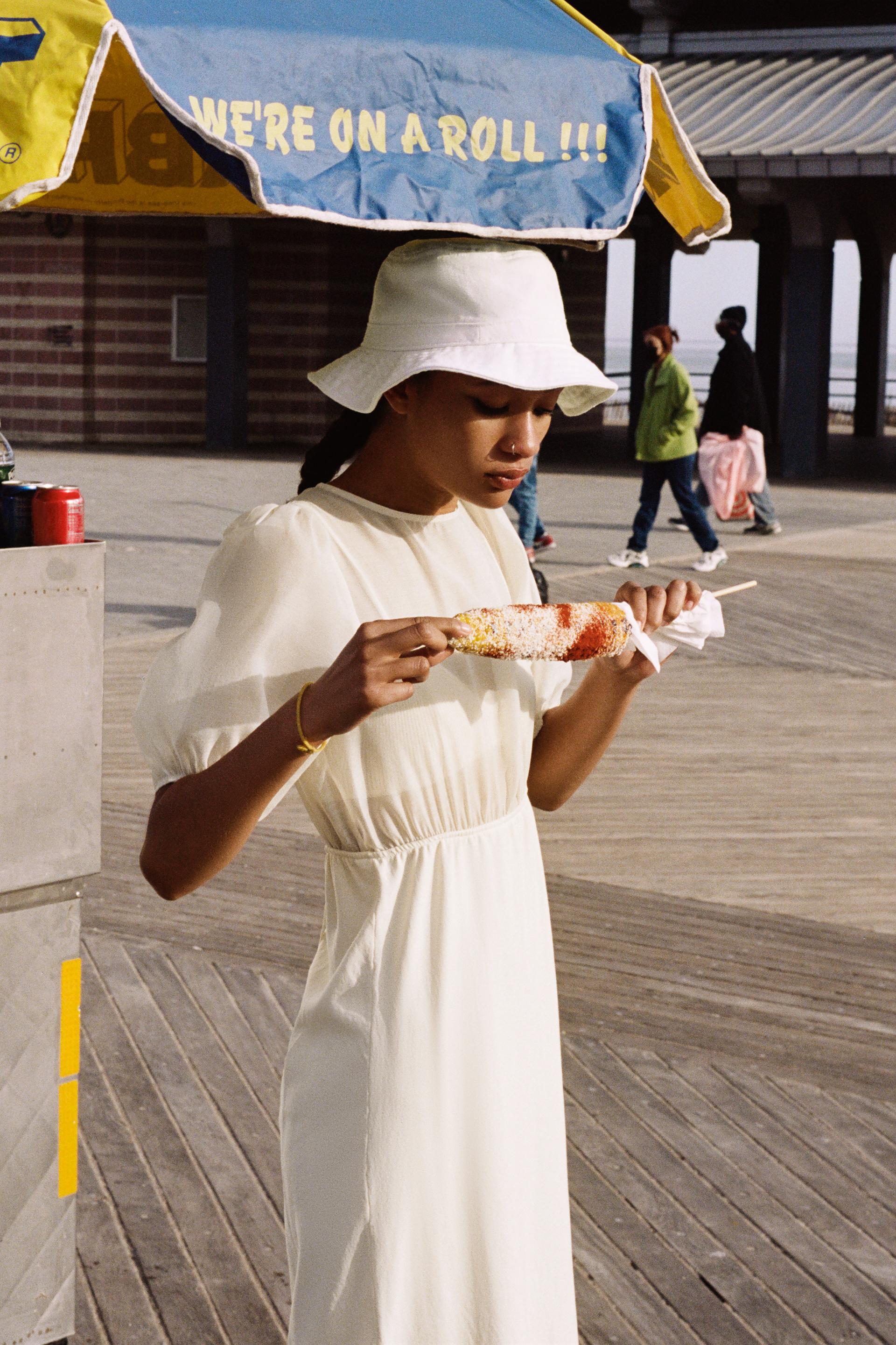 Zara COMBINATION KNIT DRESS 87572876712