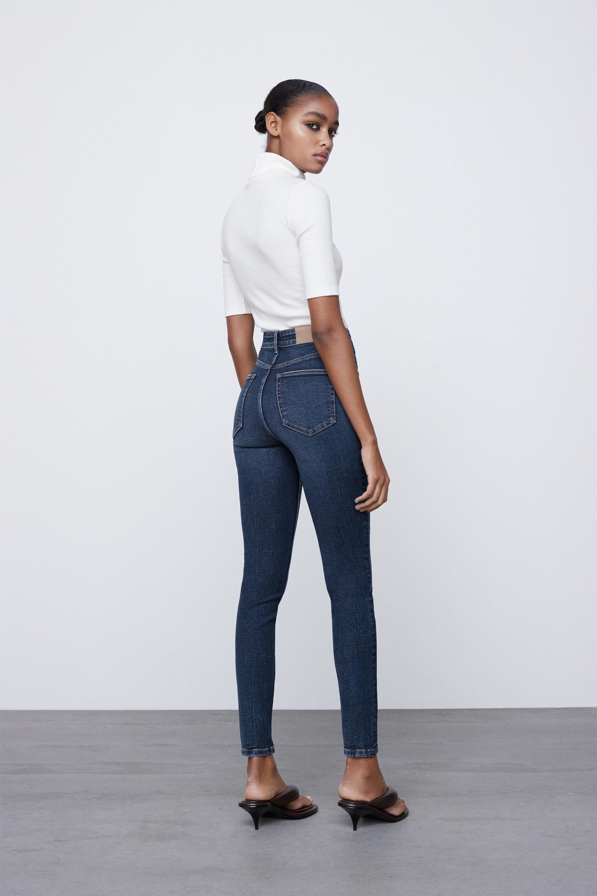 zara hi rise ankle length