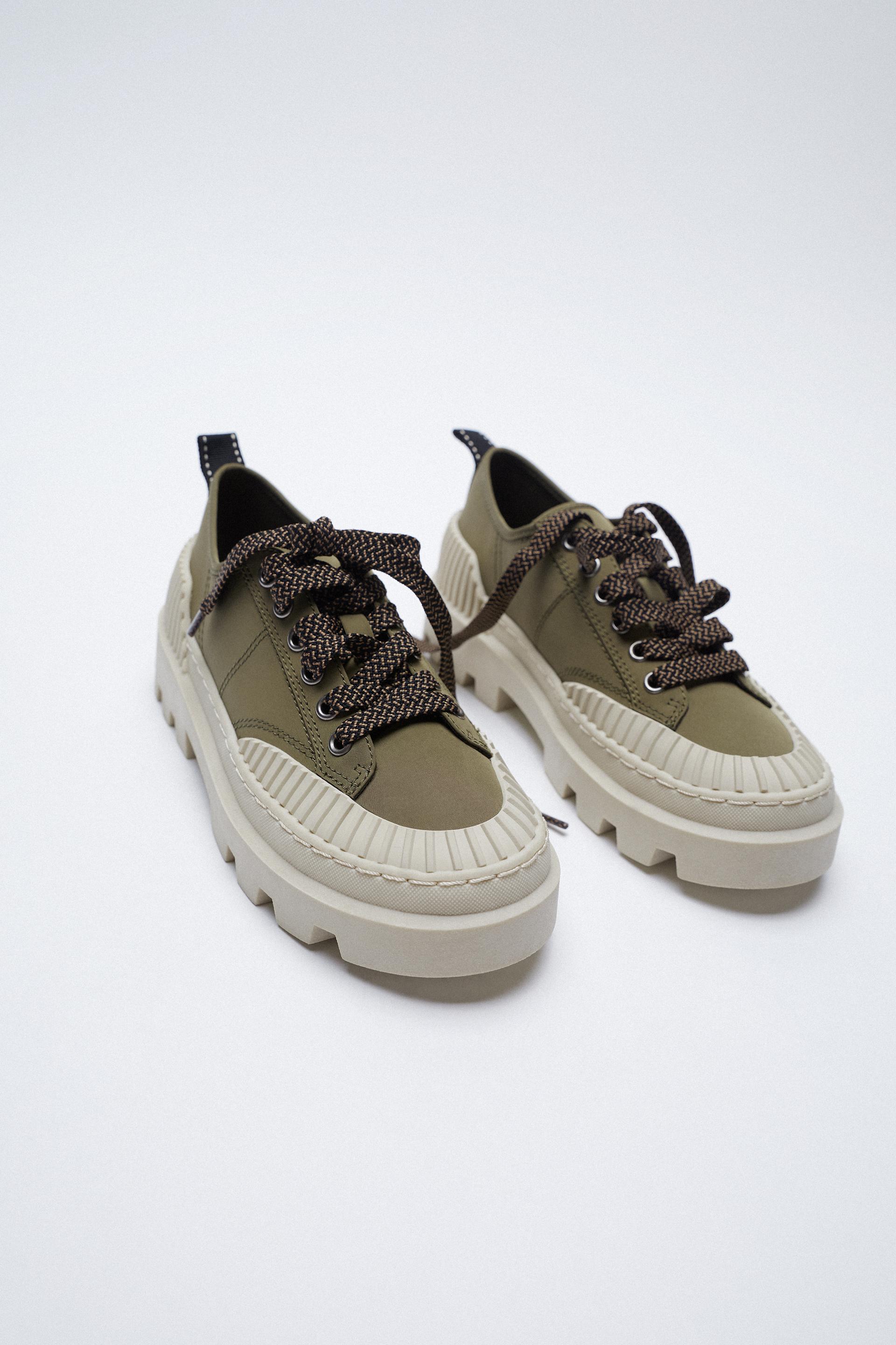 zara rubber toe sneakers