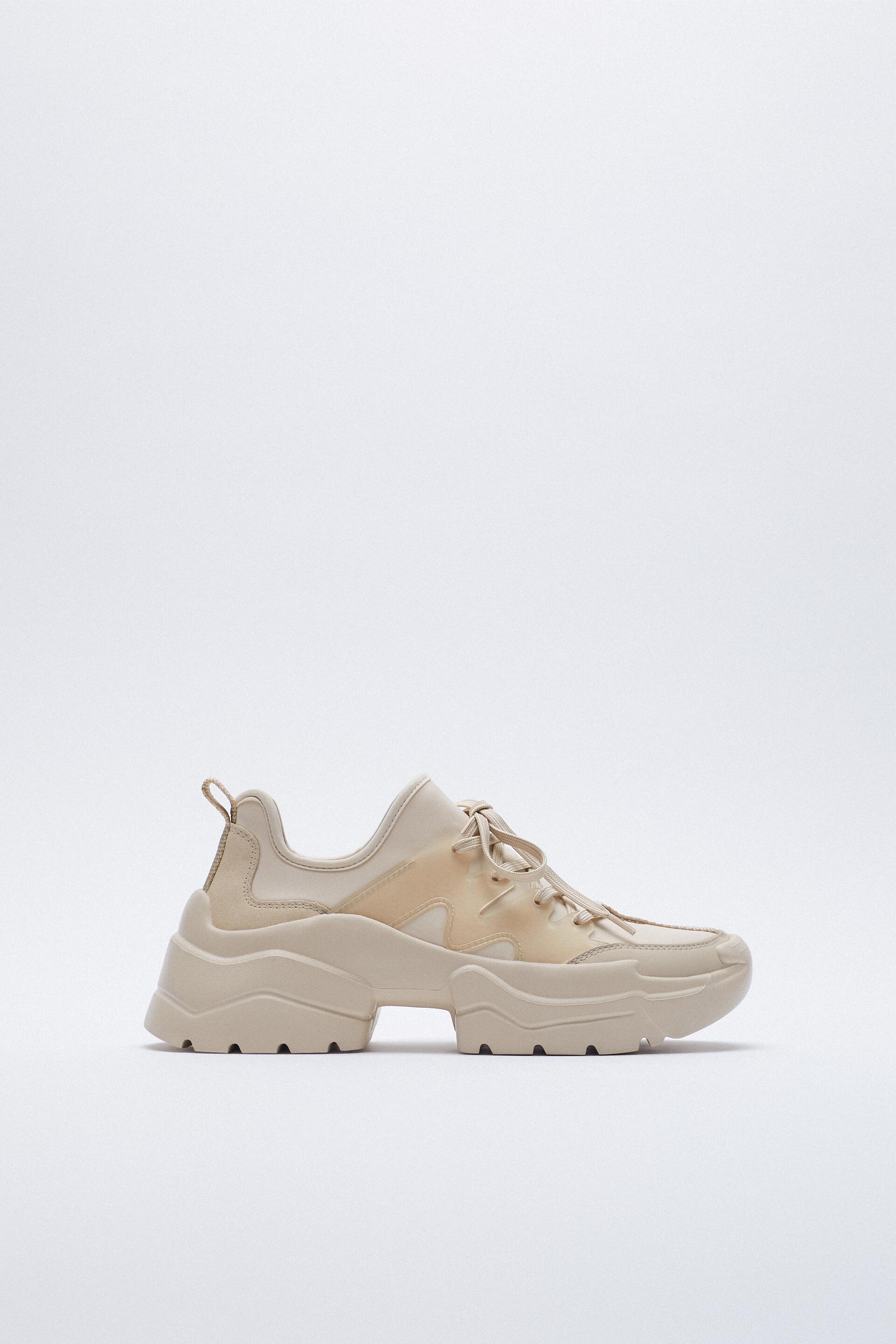 zara neoprene sneakers