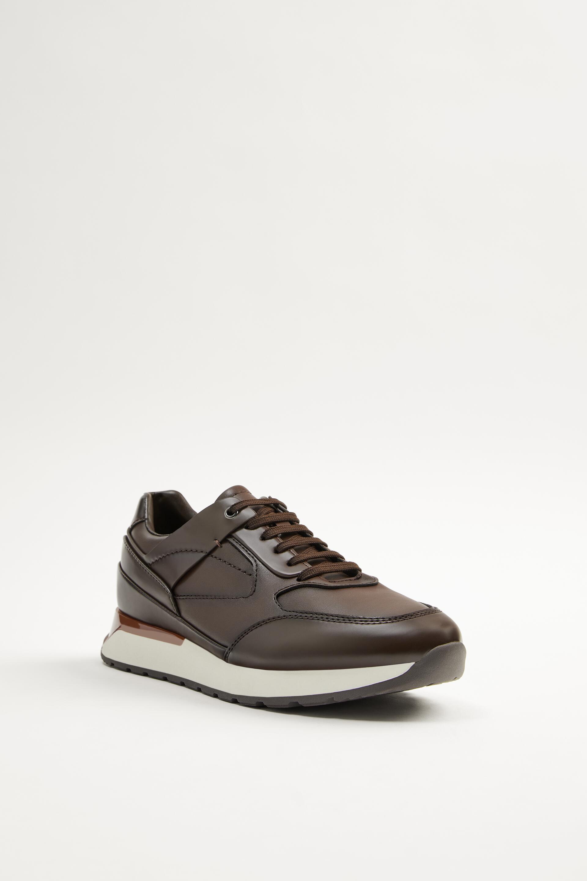 zara track sole sneakers