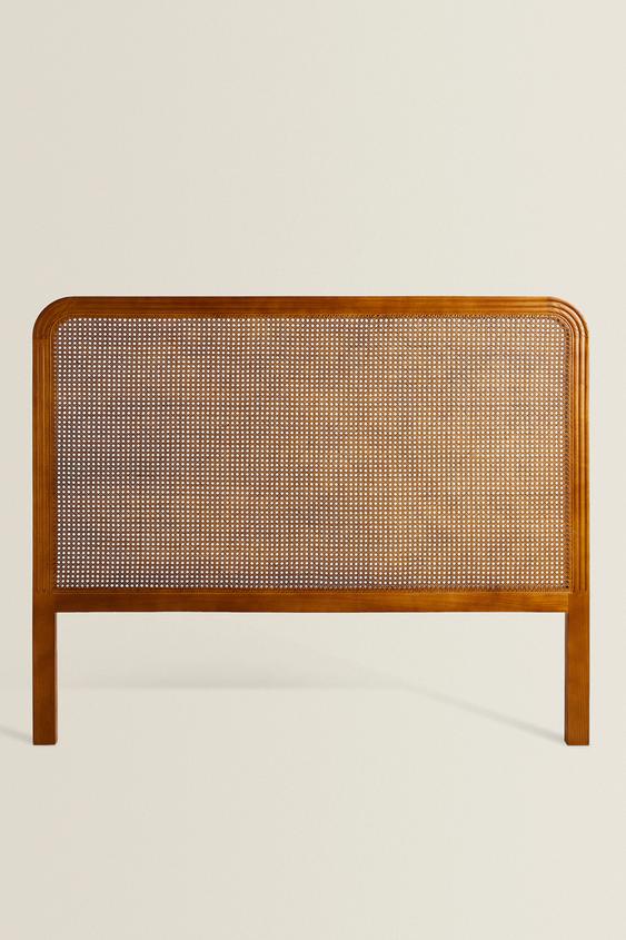 Light Ratta Headboard ASH AND RATTAN HEADBOARD - Light beige | ZARA Canada