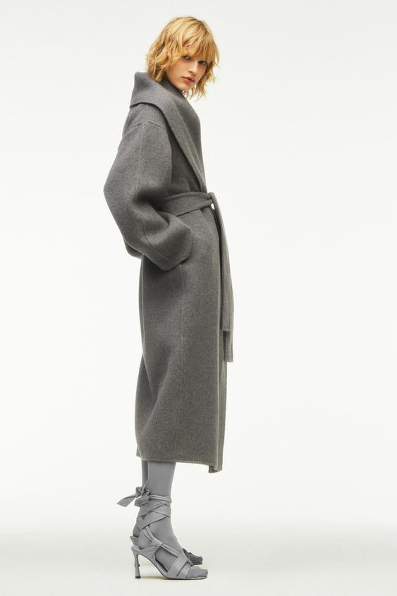 Zara Limited Edition Wool Blend Coat