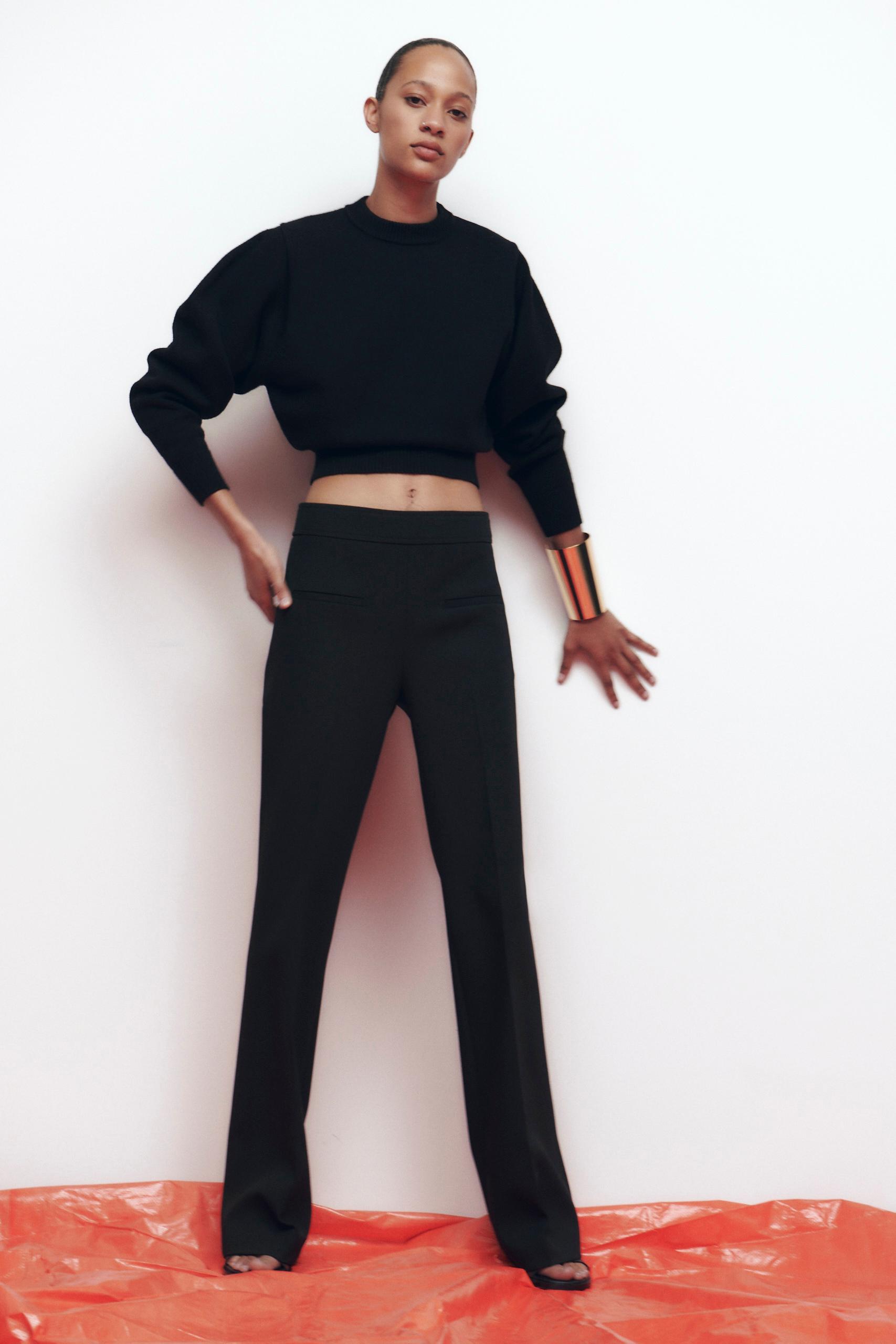 Zara CROP KNIT SWEATER Mall of America®