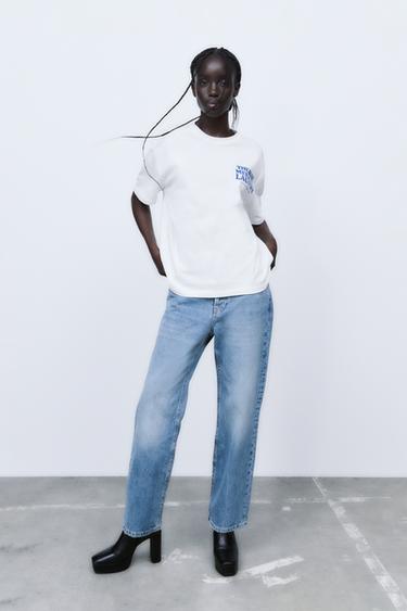 Women's Graphic & Slogan T-shirts | ZARA United Kingdom