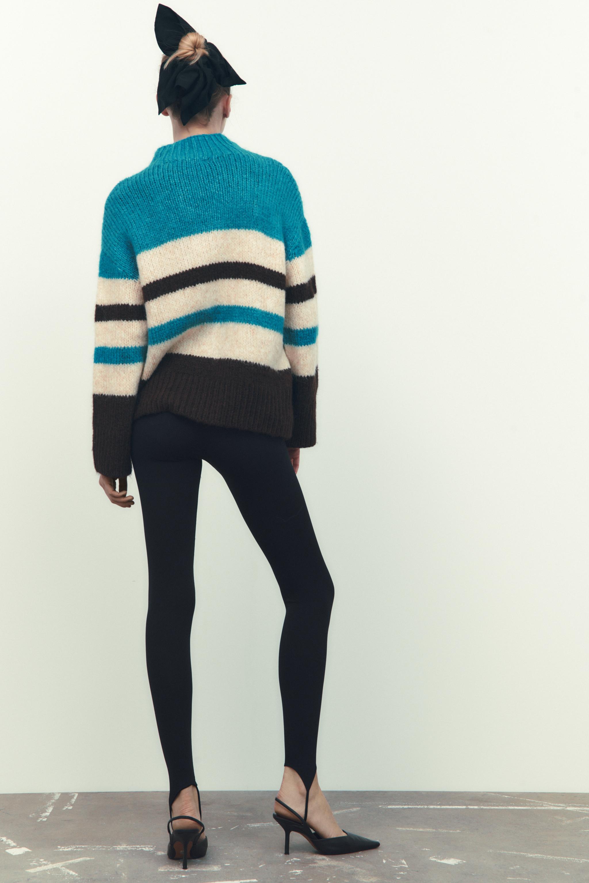 Zara STRIPED KNIT SWEATER Mall of America®