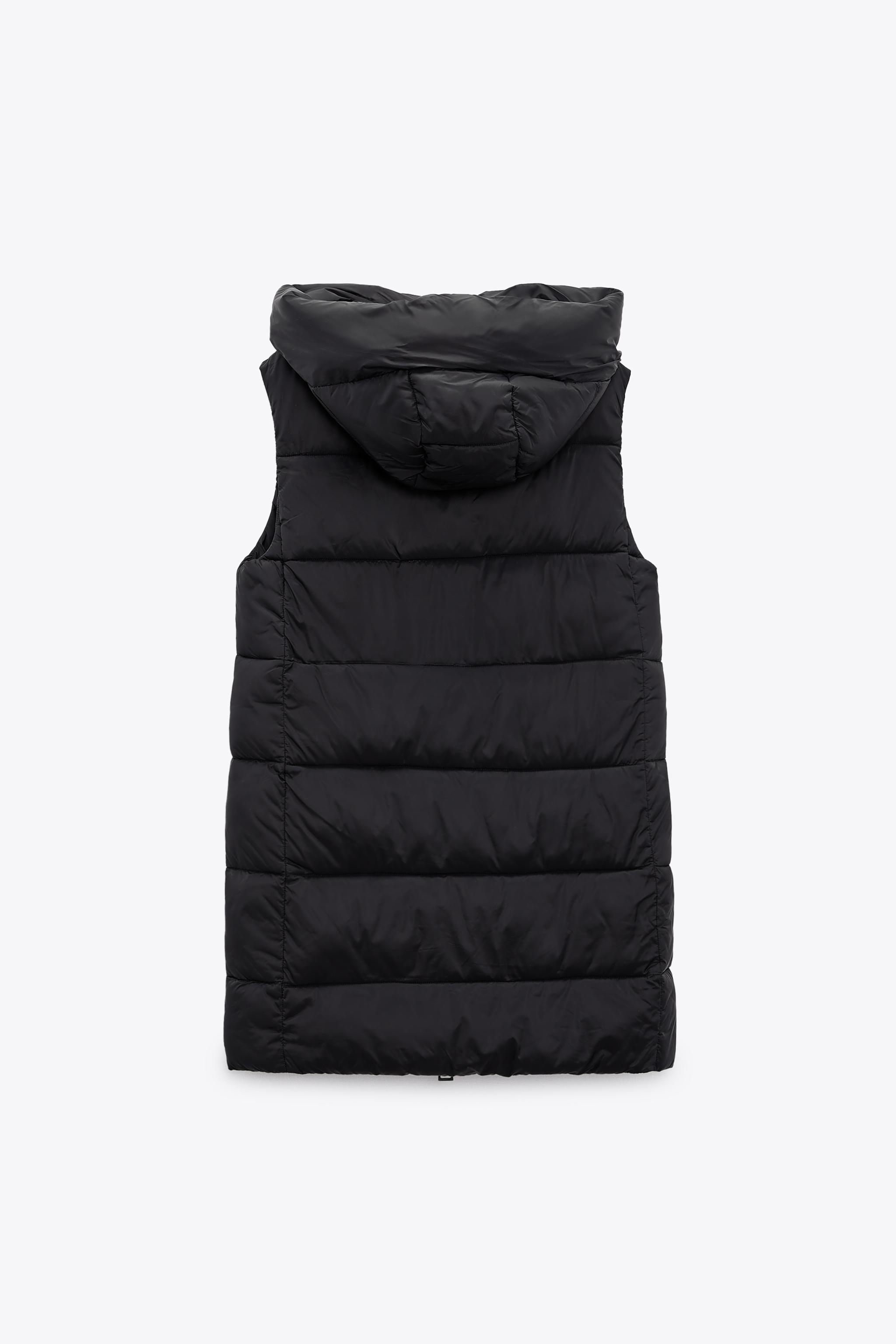 Zara LONG PUFFER VEST | Mall of America®