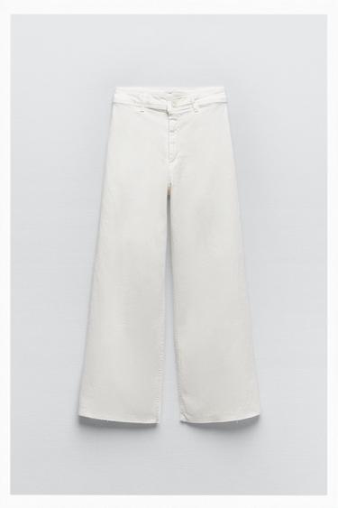 NWT Zara Marine Straight in Off White main image 0