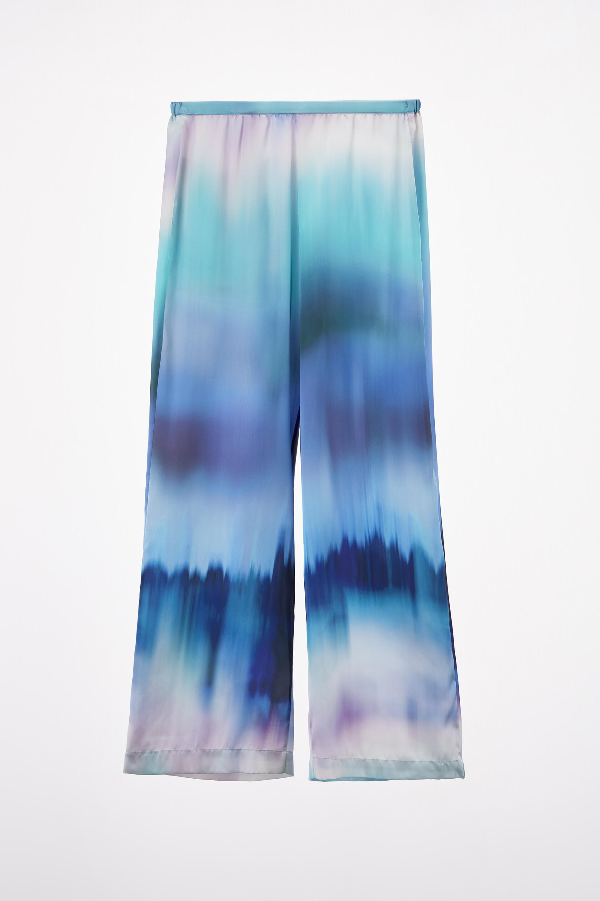 Zara TIEDYE SATIN EFFECT PANTS Mall of America®