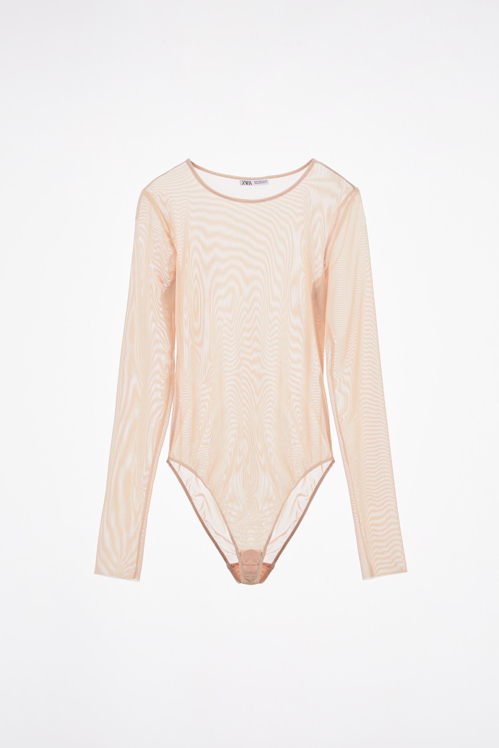 Zara PREMIUM TULLE BODYSUIT Mall of America®