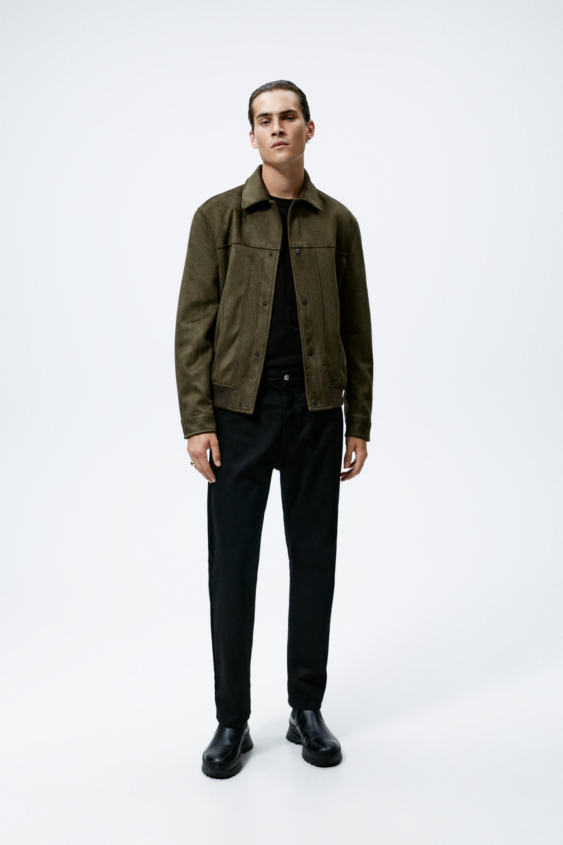 Khaki Jacket Zara