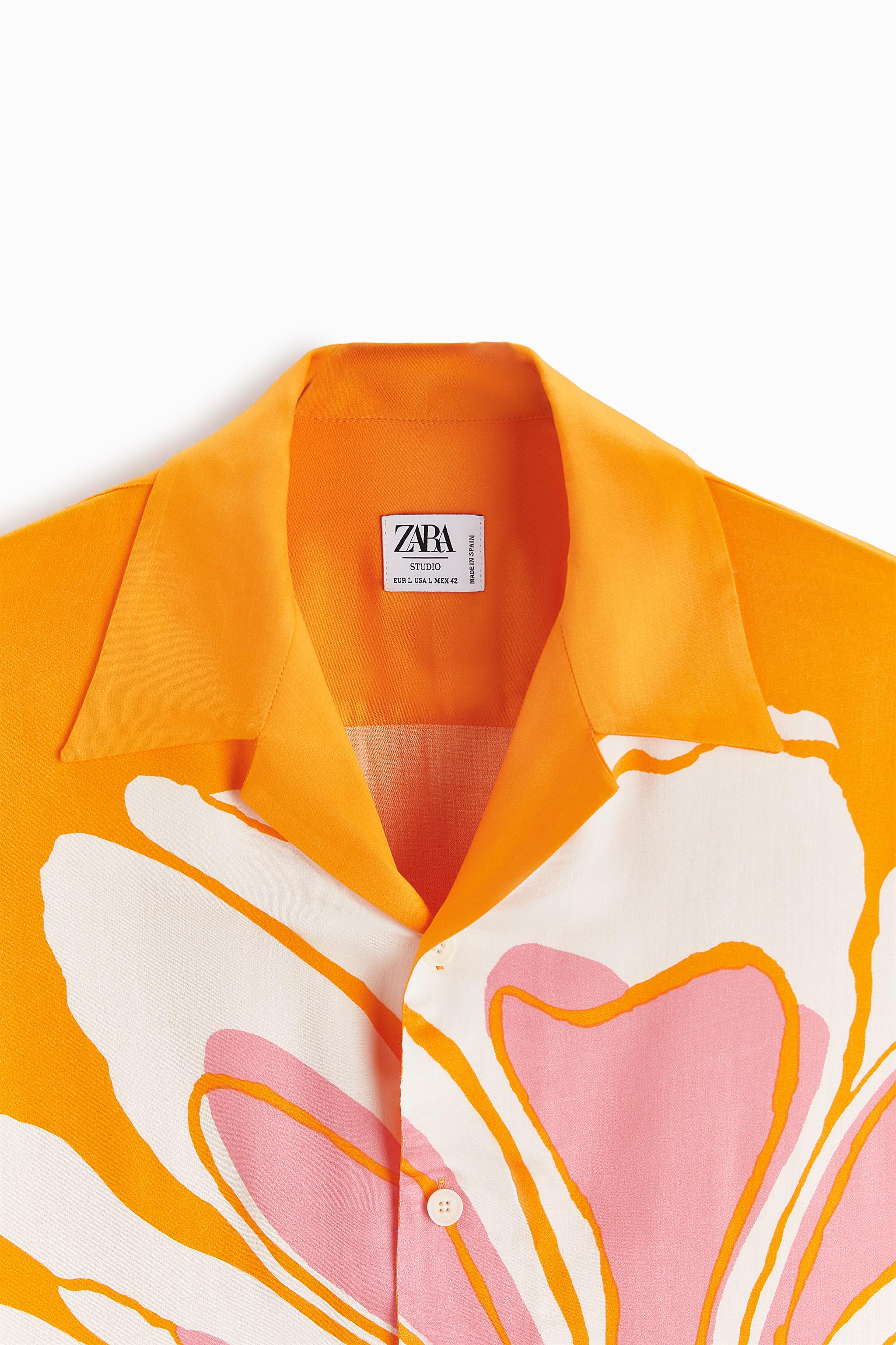 Zara FLOWER PRINT SHIRT LIMITED EDITION Mall of America®