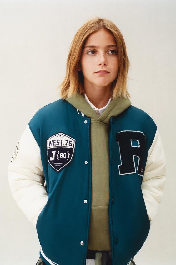 Introduce 80+ imagen varsity jacket zara fr.thptnganamst.edu.vn