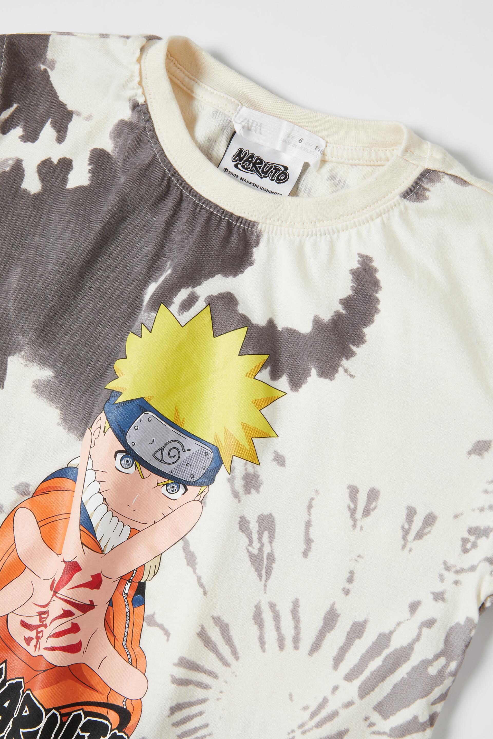 Zara Naruto Shippuden Tie Dye T-Shirt - Big Apple Buddy