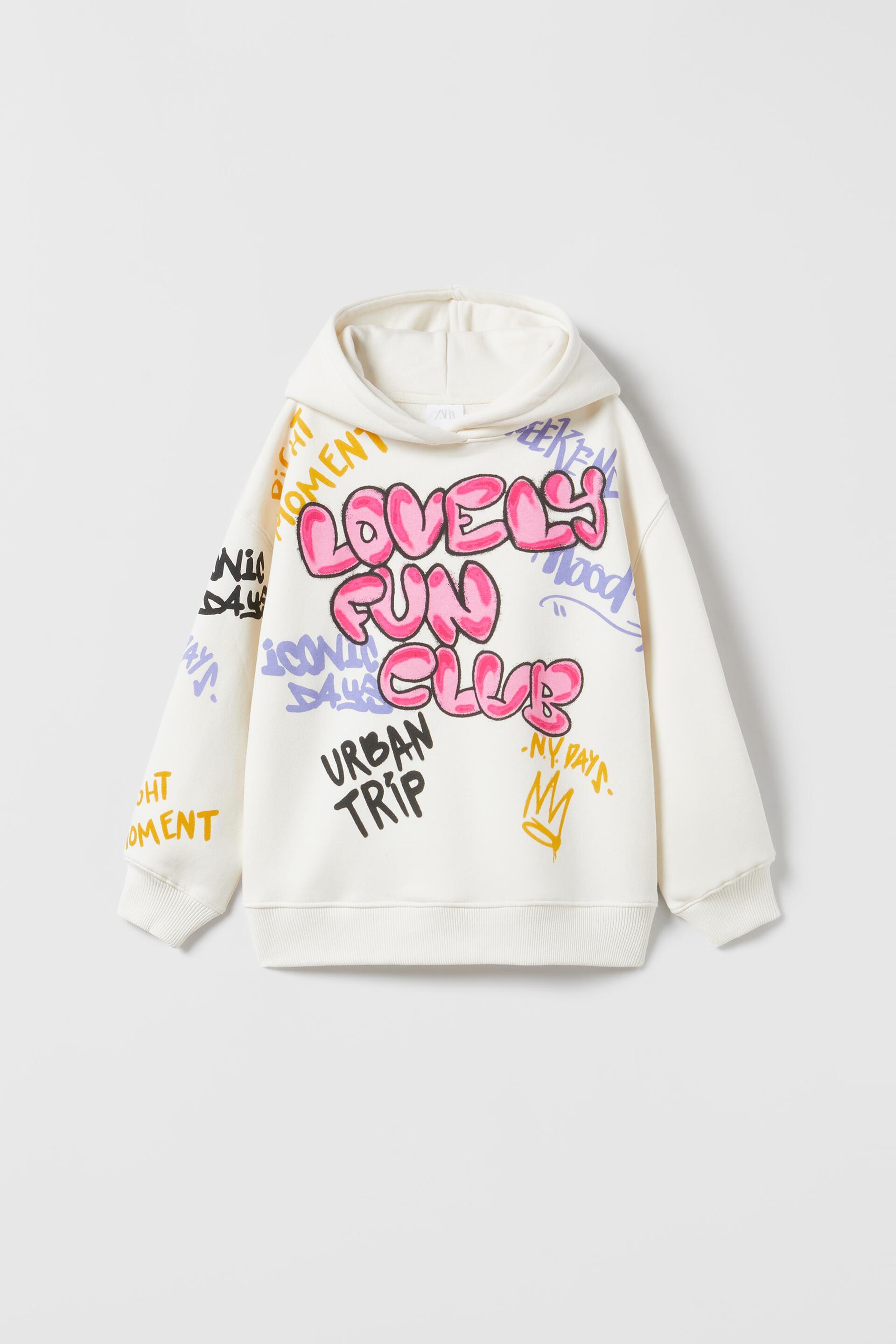 Zara Graffiti Hoodie ubicaciondepersonas.cdmx.gob.mx
