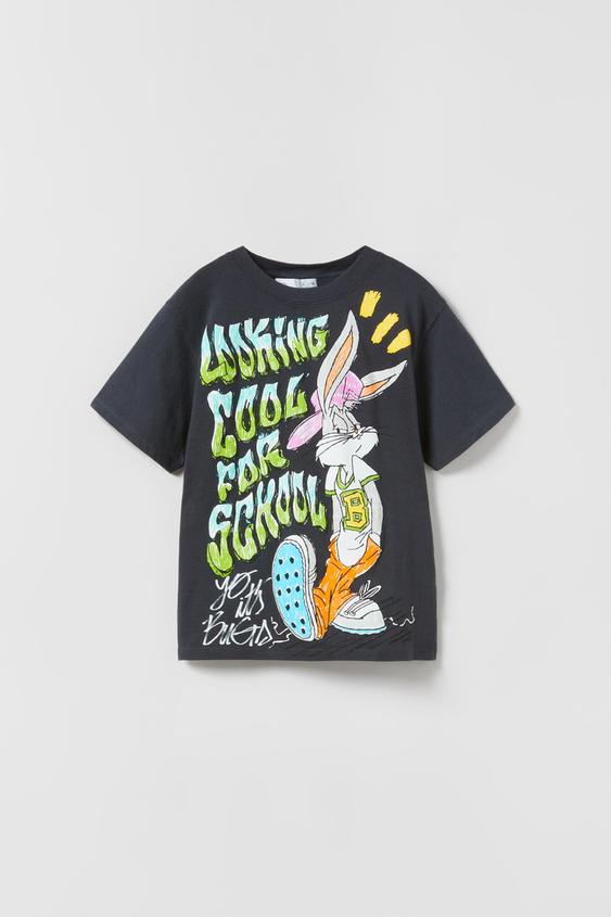 t shirt looney tunes zara