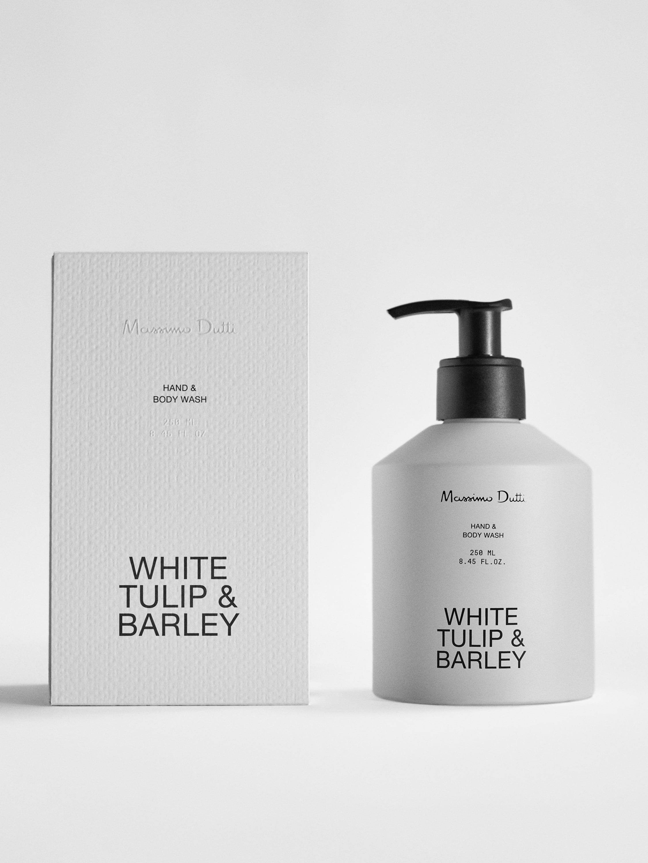 (250 ml) White Tulip & Barley liquid hand soap and body wash