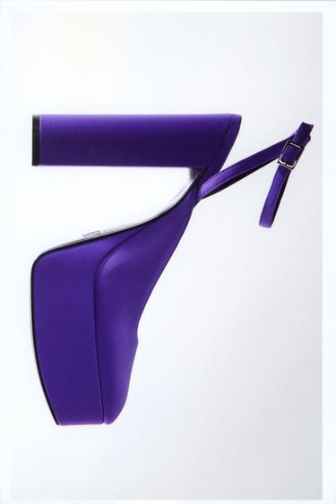 chaussure transparente zara