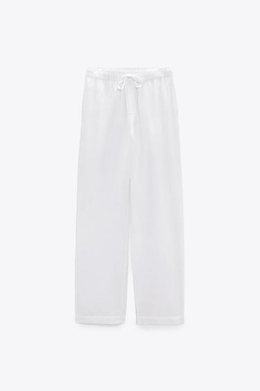 Women White Trousers Explore our New Arrivals ZARA Australia