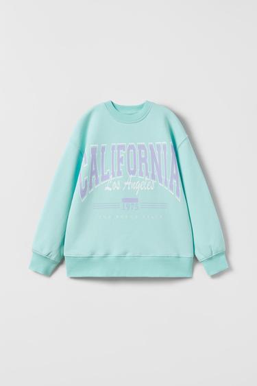 Zara varsity sweatshirt Clearance