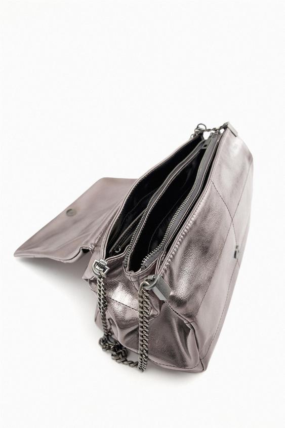 Zara Rock Flap Shoulder Bag ubicaciondepersonas.cdmx.gob.mx