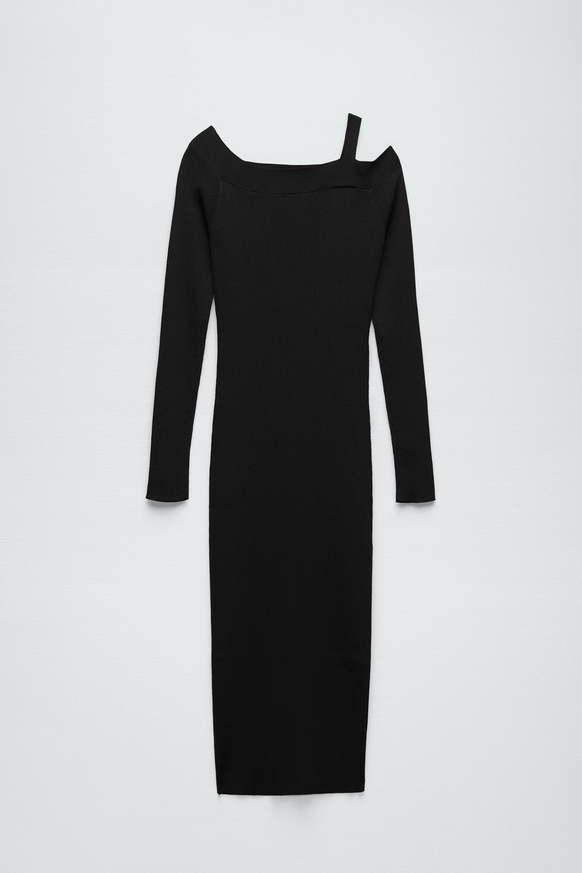 Zara CUT OUT KNIT DRESS 150331794800