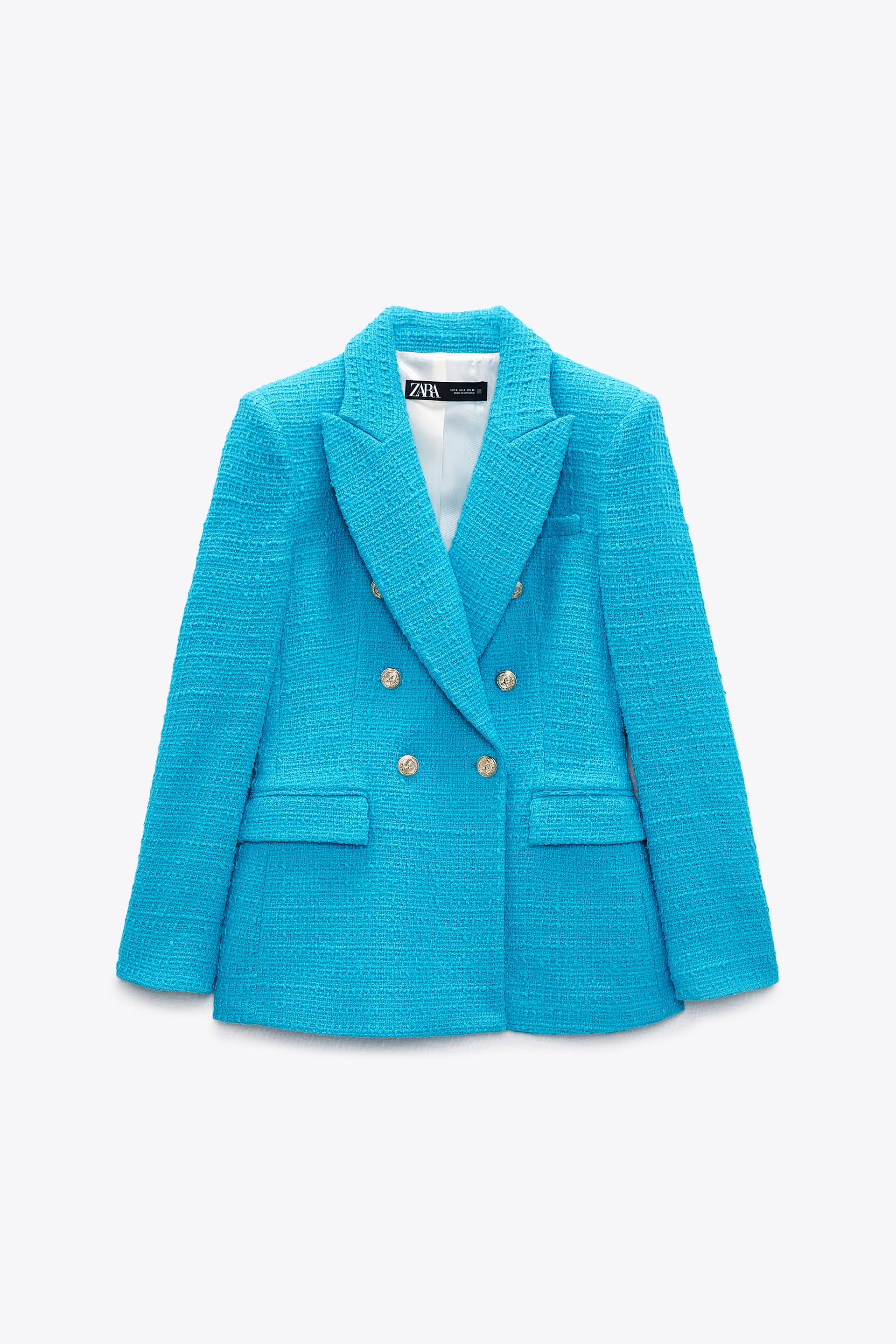 Двубортный блейзер Zara