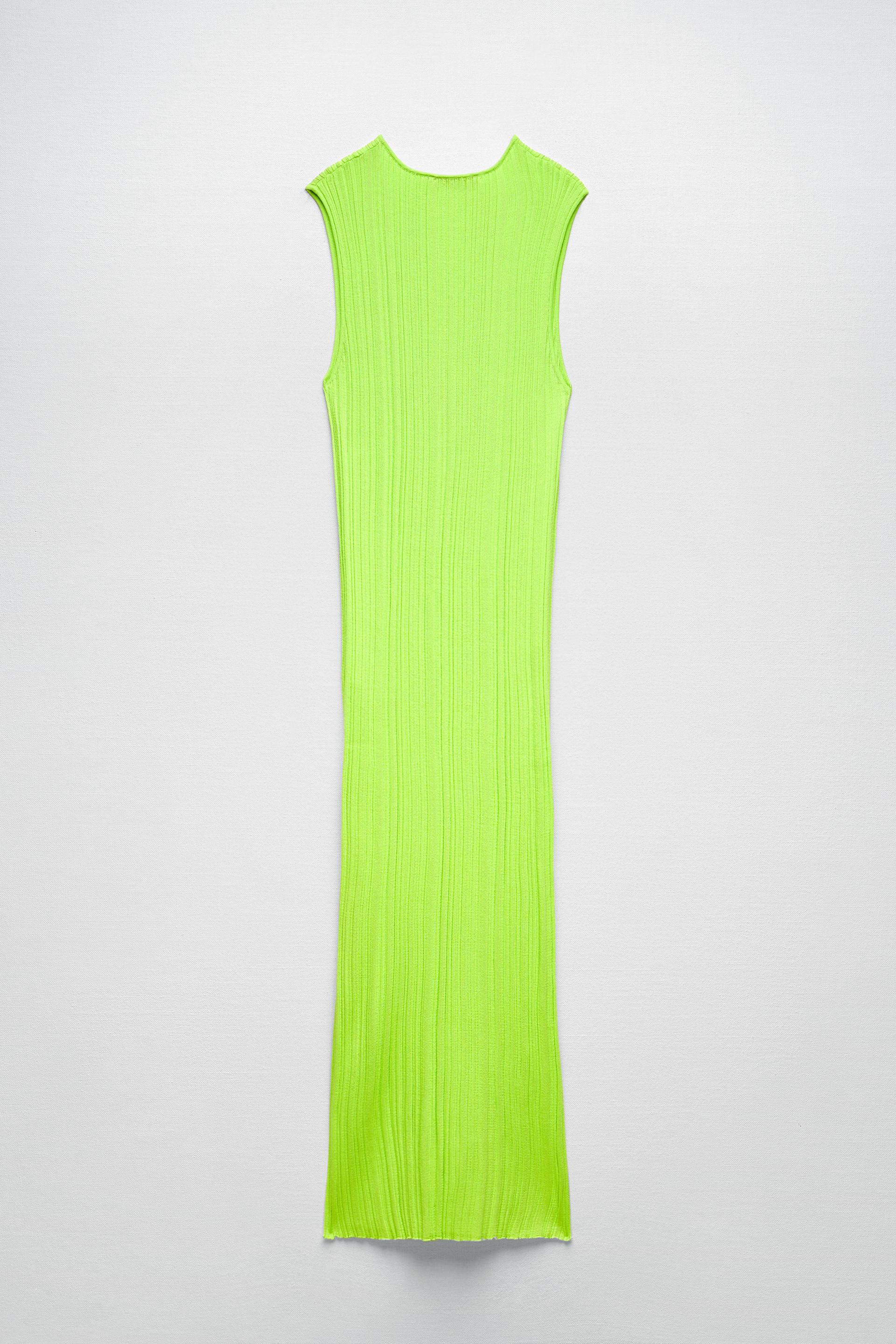 Zara CUT OUT KNIT DRESS 166583672520