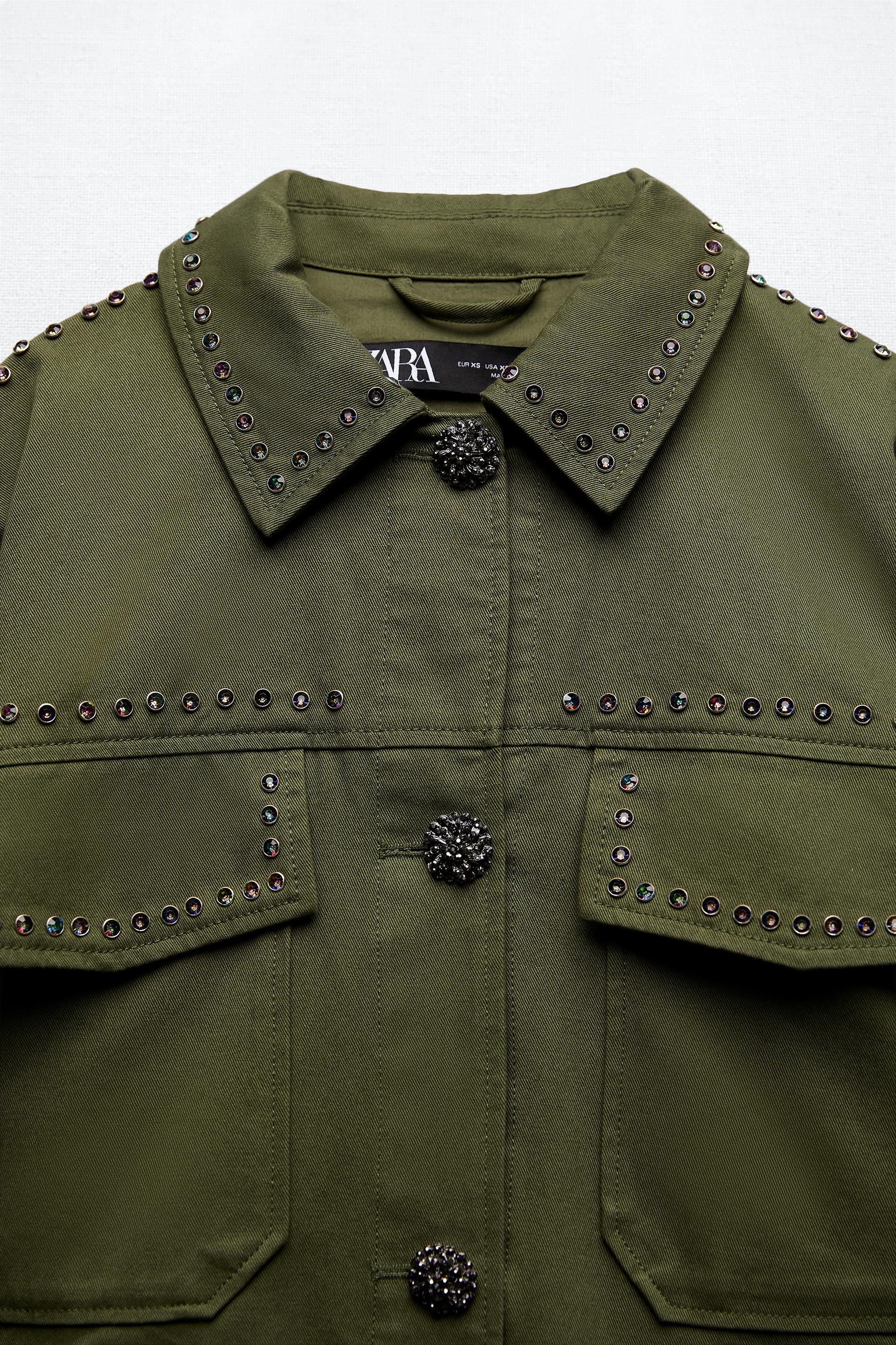 surchemise verte zara surchemise verte zara