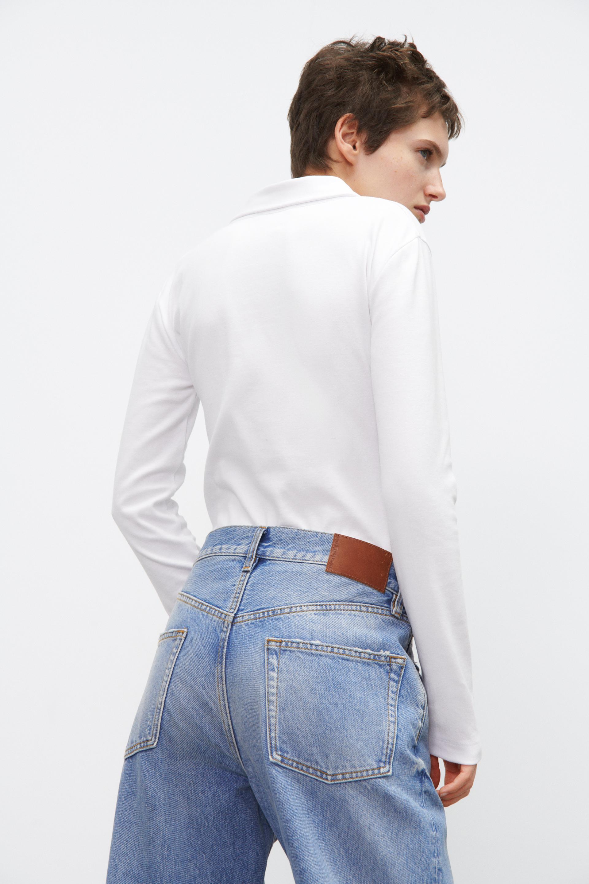zara ruched stretchy top