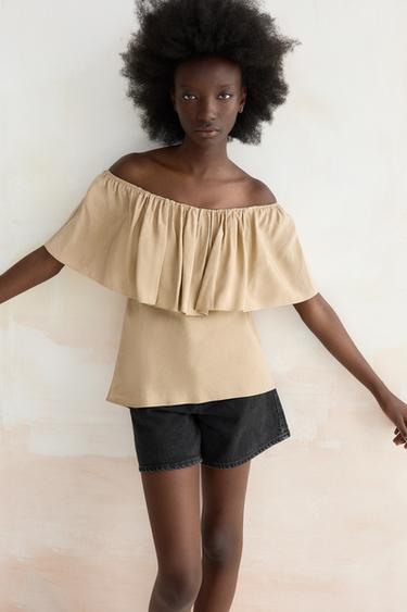 Women's Off the Shoulder Tops | ZARA Australia