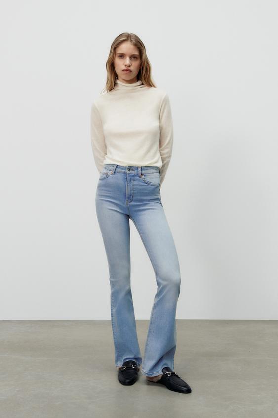 zara the skinny flare