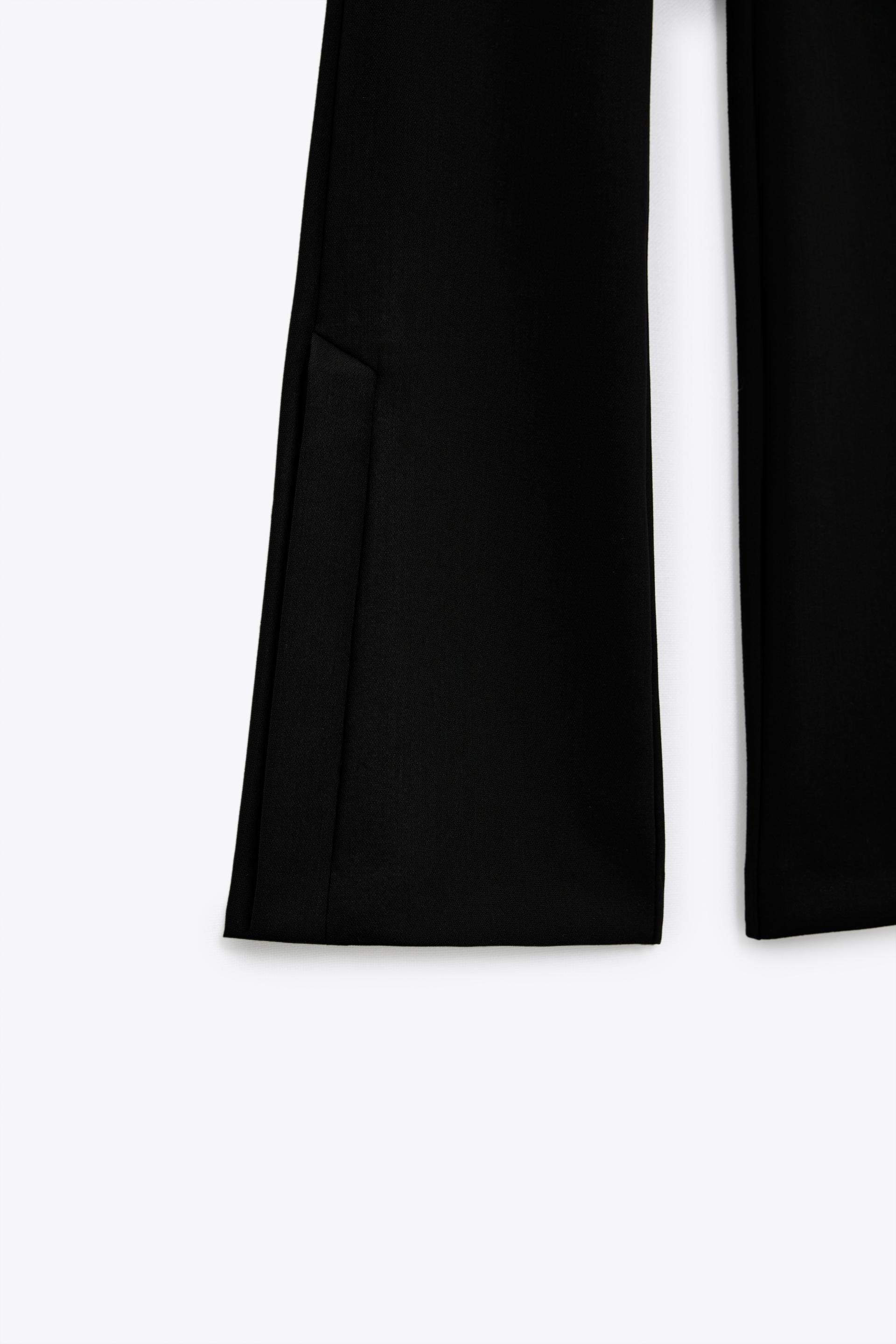 zara flared leggings